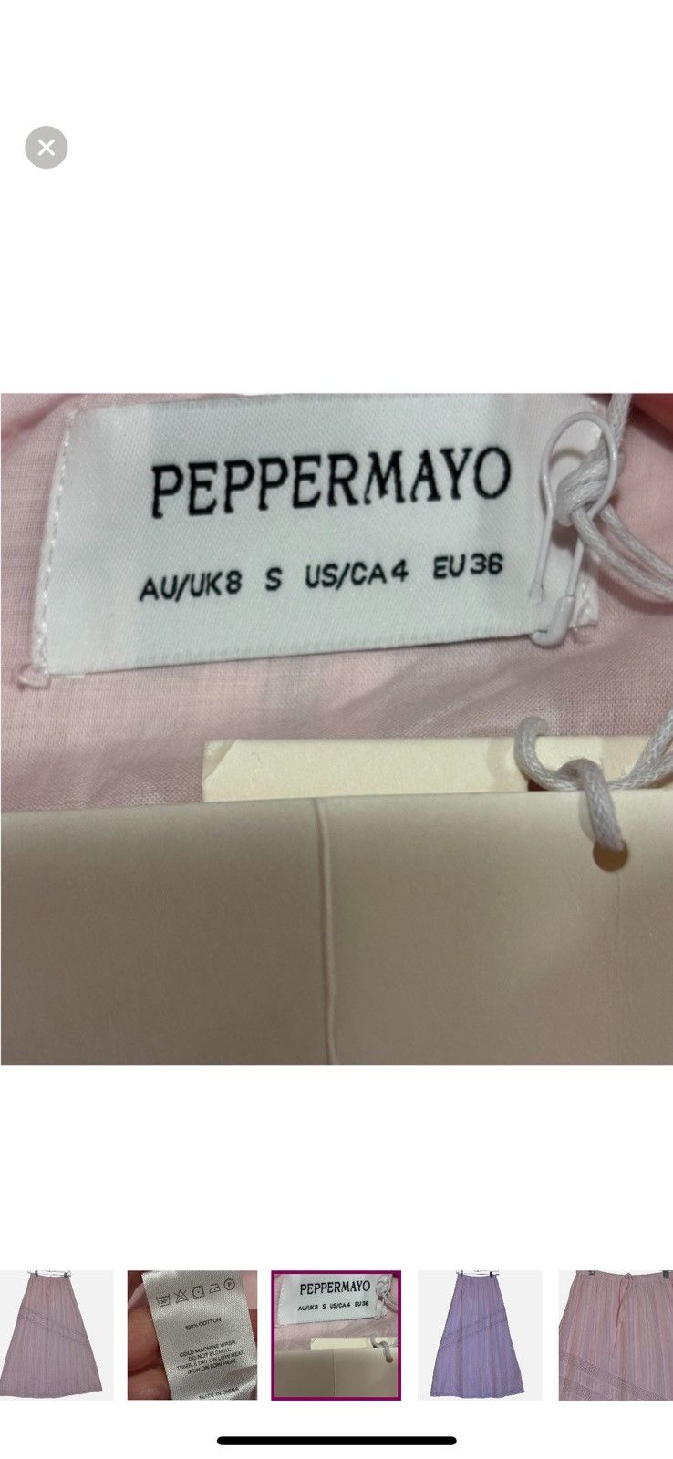 Other Peppermayo Maxi Skirt Blush Pink Boho Cottage Beach Hippie 4 Size 27" / US 4 / IT 40 - 4 Thumbnail