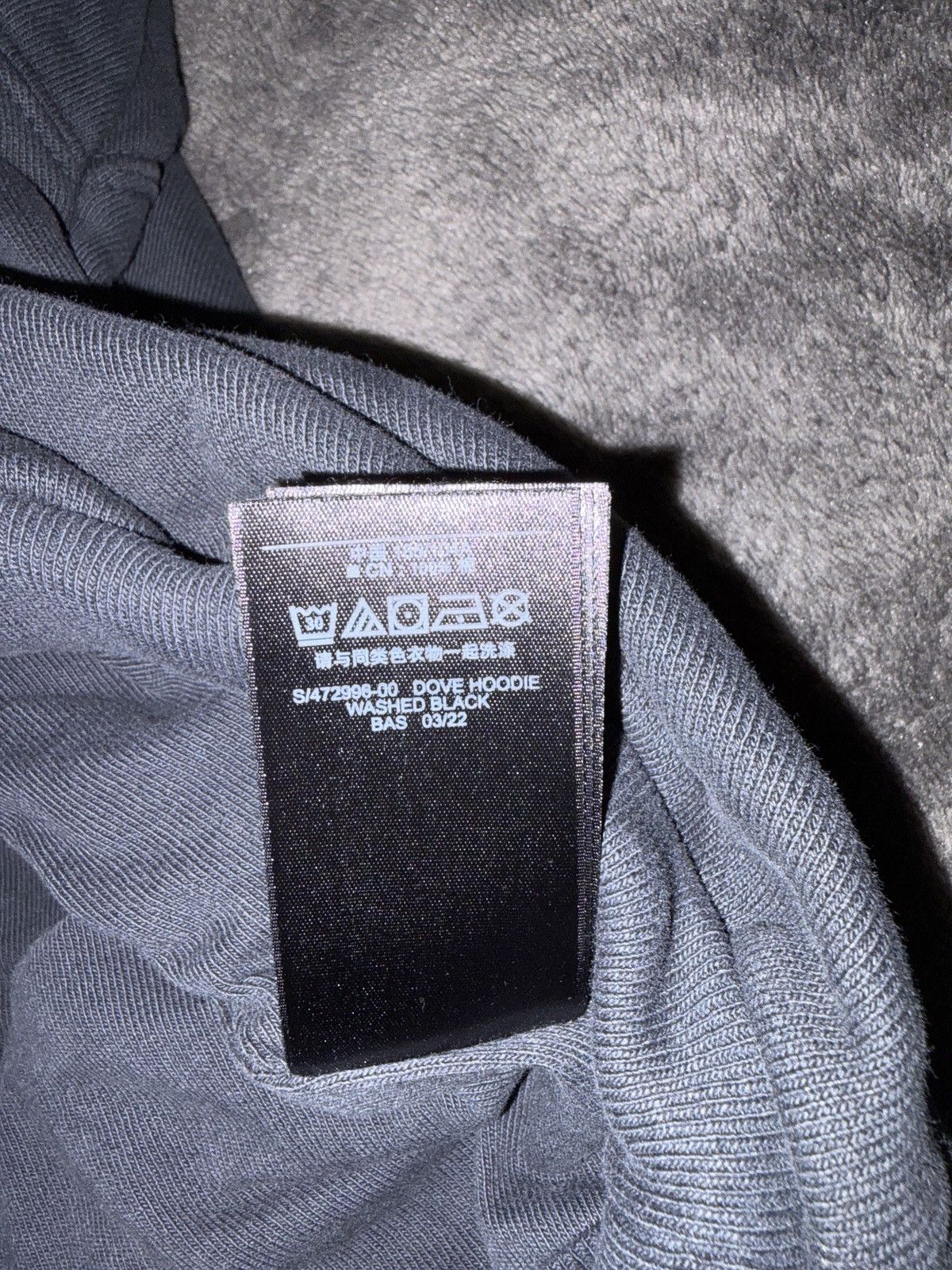 Kanye West × Los Angeles Apparel Yeezy Gap Balenciaga Washed Black Hoodie Size US L / EU 52-54 / 3 - 3 Thumbnail