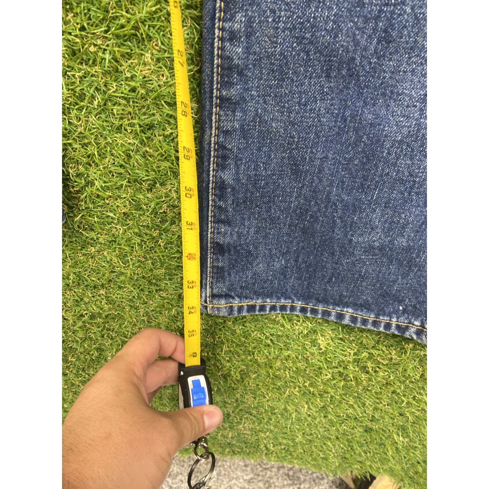 Polo Ralph Lauren VINTAGE Polo Ralph Lauren Jeans Mens 36x32 Blue Denim Straight Fit Classic RL Size US M / EU 48-50 / 2 - 5 Thumbnail