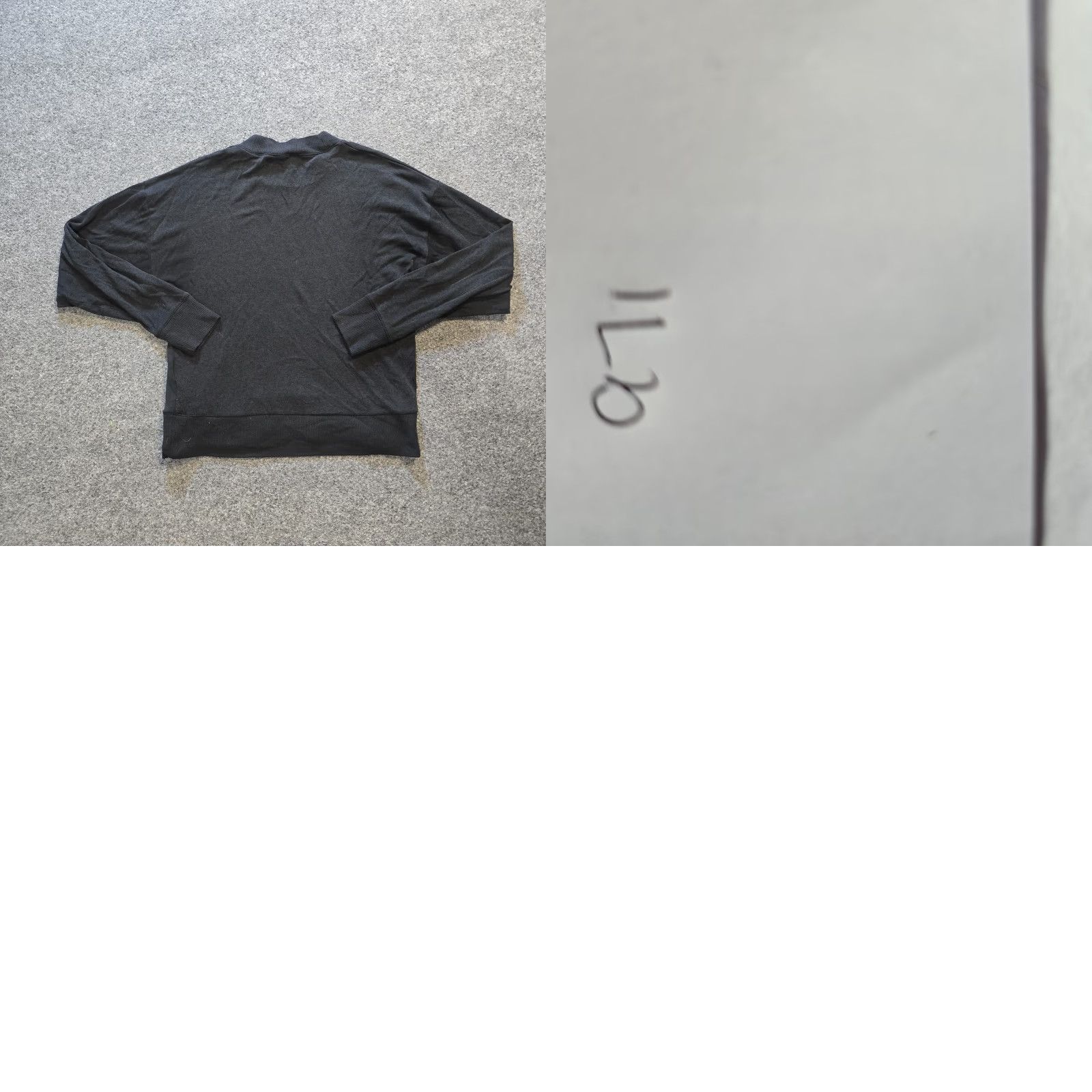 J.Crew J.CREW Top Womens S Black Lightweight Knit Turtleneck Crew Neck Boxy Casual Shirt DVX Size S / US 4 / IT 40 - 8 Thumbnail