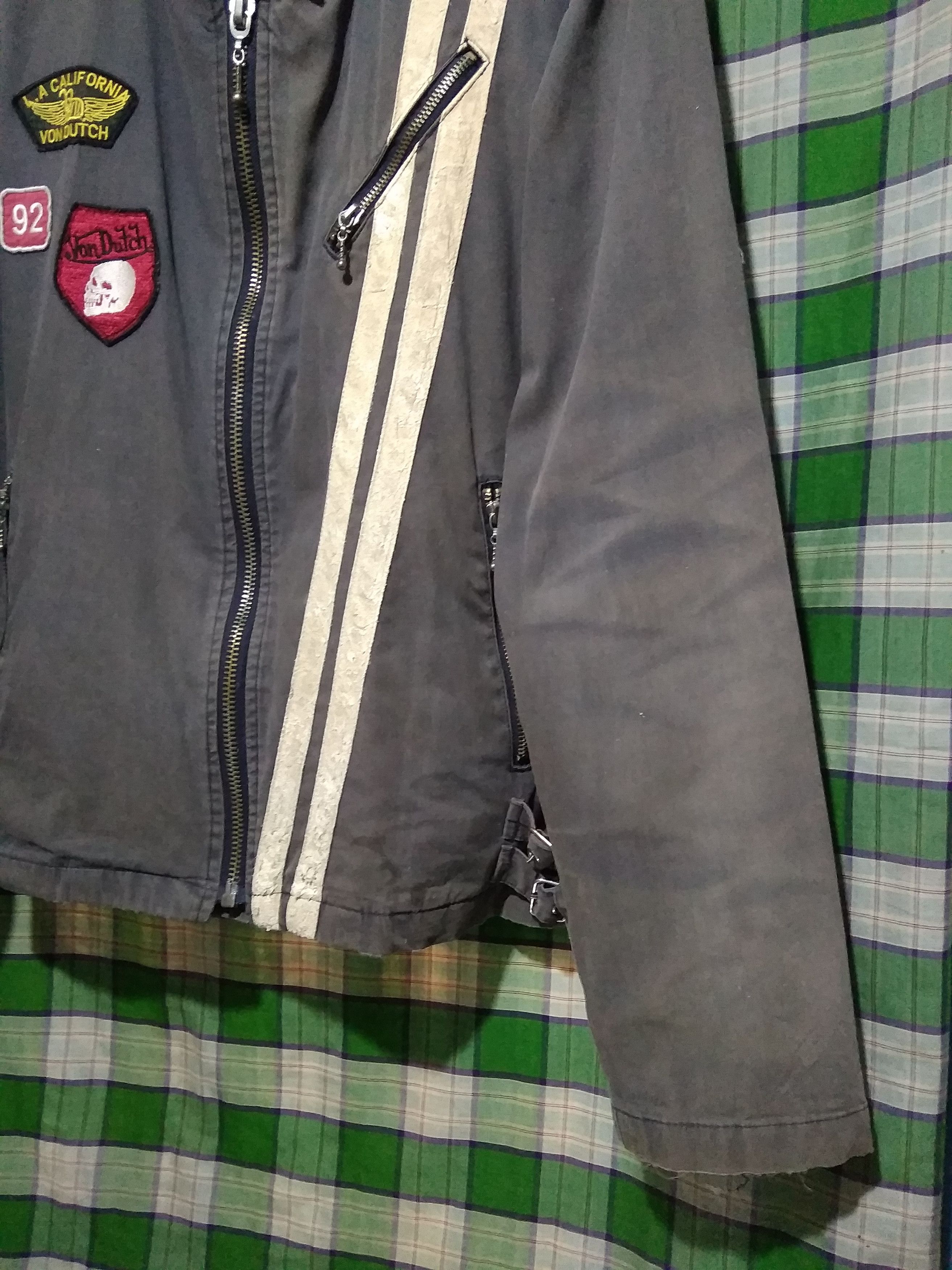 Von Dutch Von Dutch cafe racer biker jacket faded L Size US L / EU 52-54 / 3 - 7 Thumbnail