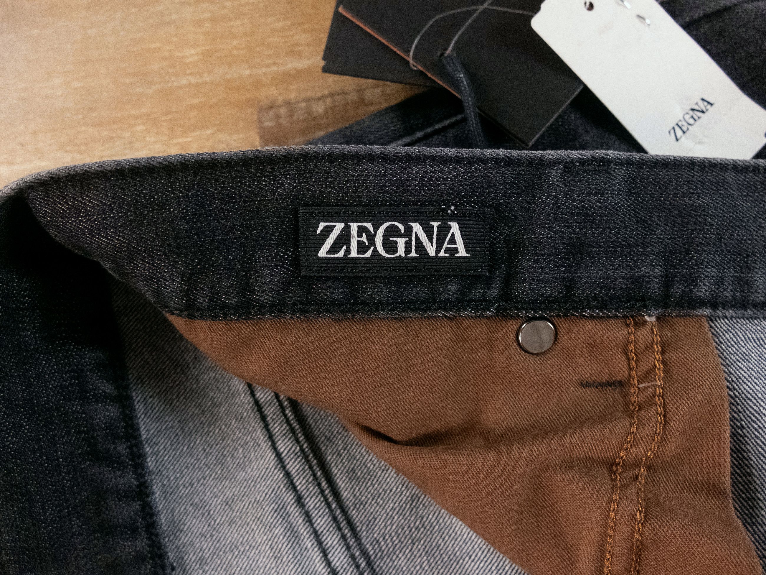 Ermenegildo Zegna ZEGNA City dark gray slim fit stretch jeans Size 38 Size US 38 / EU 54 - 10 Thumbnail