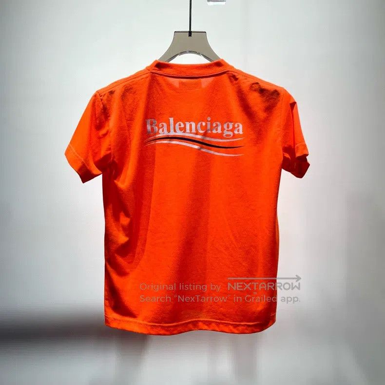 Balenciaga Balenciaga Orange Cola Short Sleeve Size US M / EU 48-50 / 2 - 7 Thumbnail