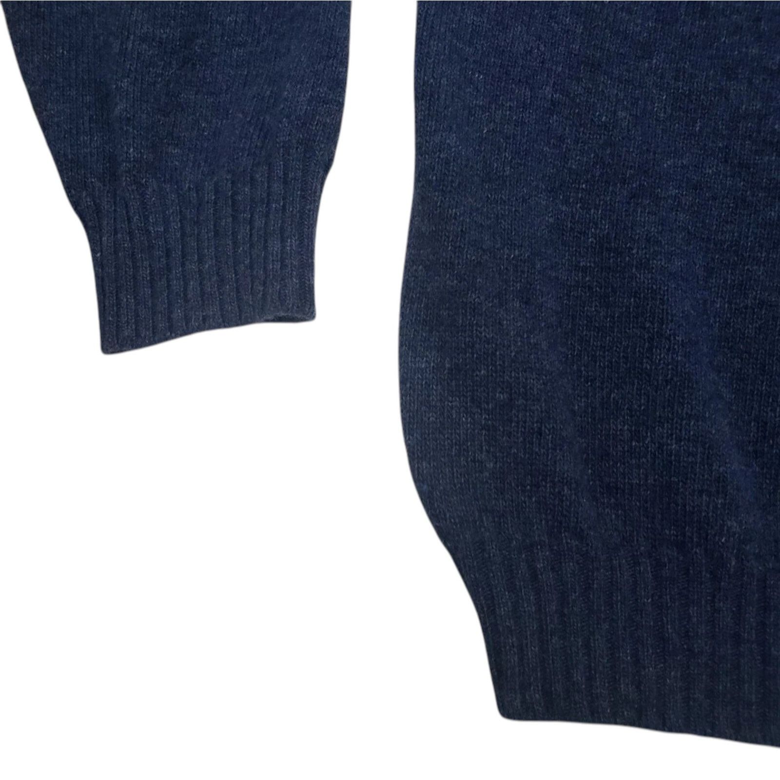 Brock Collection Amherst & Brock Made in Italy Lambs Wool Sweater V Neck XL Size US XL / EU 56 / 4 - 7 Thumbnail