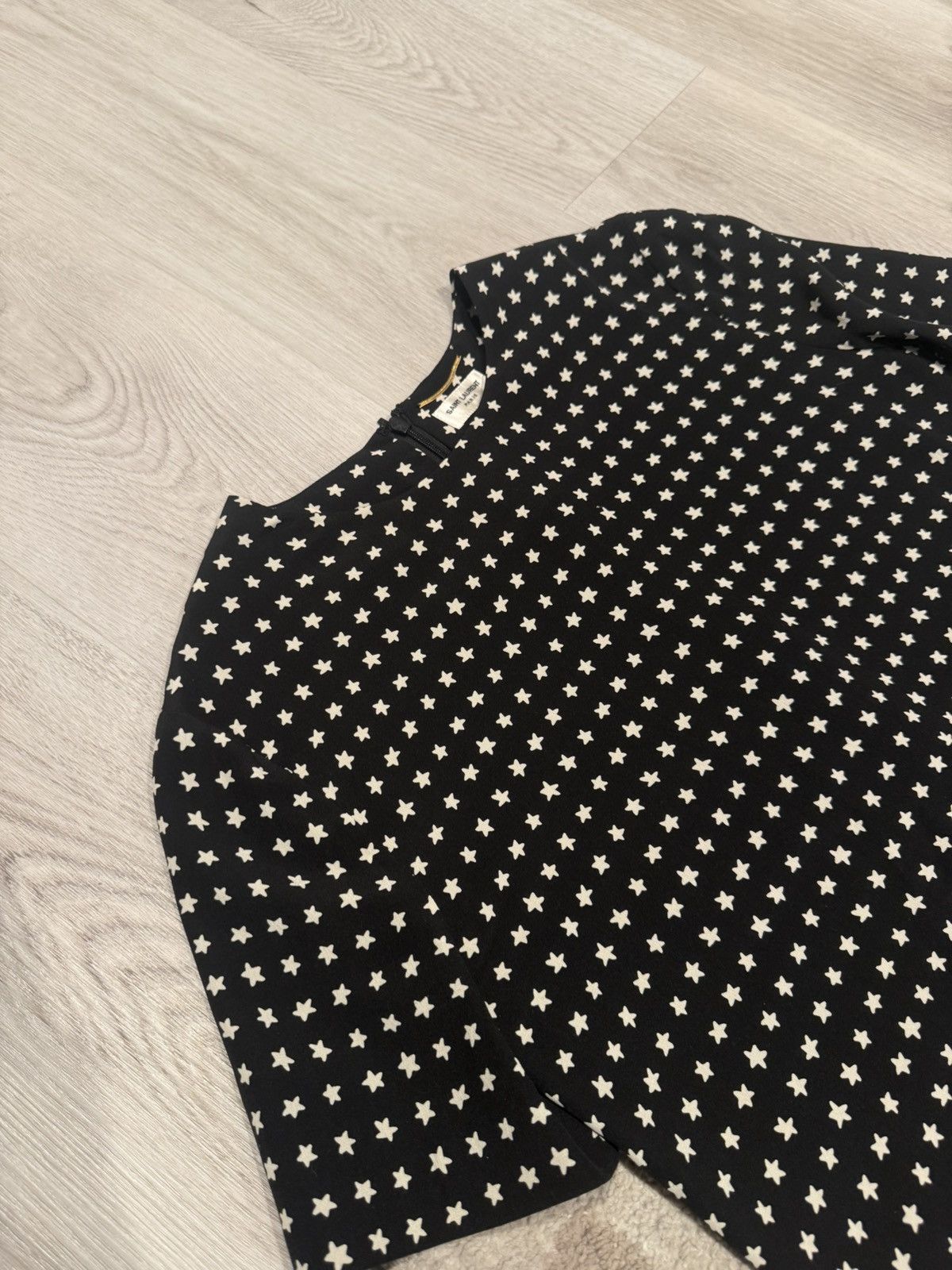 Saint Laurent Paris s/s 2018 silk star tee!! Size US S / EU 44-46 / 1 - 3 Thumbnail