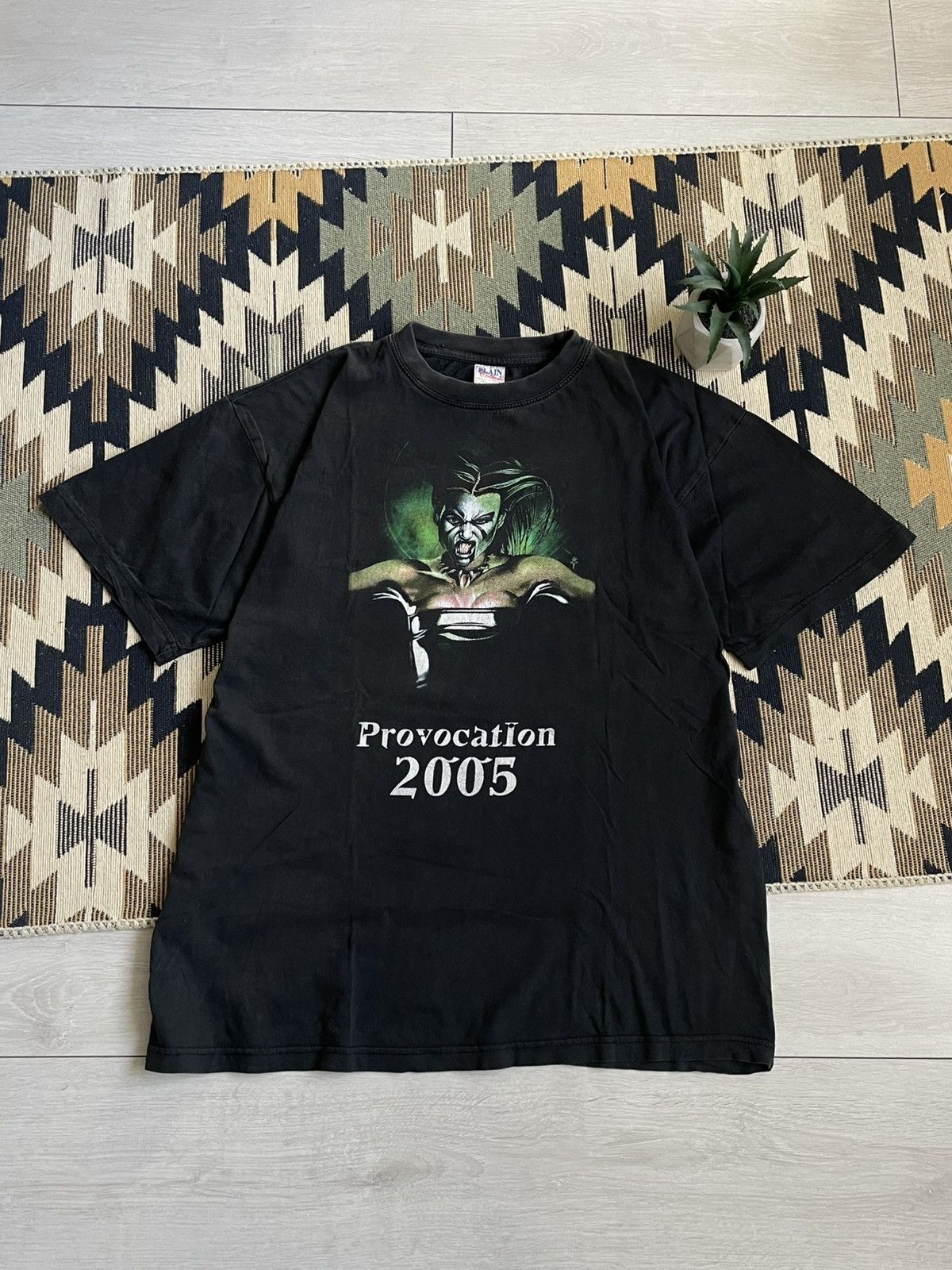 Vintage Vintage Berner Provocation 2005 Artwork T-shirt Size US XL / EU 56 / 4 - 1 Thumbnail