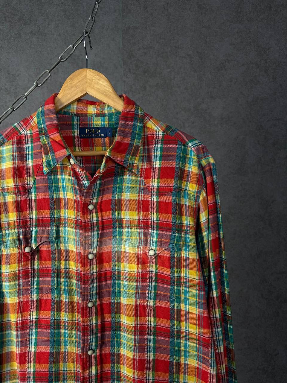 Polo Ralph Lauren Polo Ralph Lauren designer checkered shirt Size US L / EU 52-54 / 3 - 2 Thumbnail