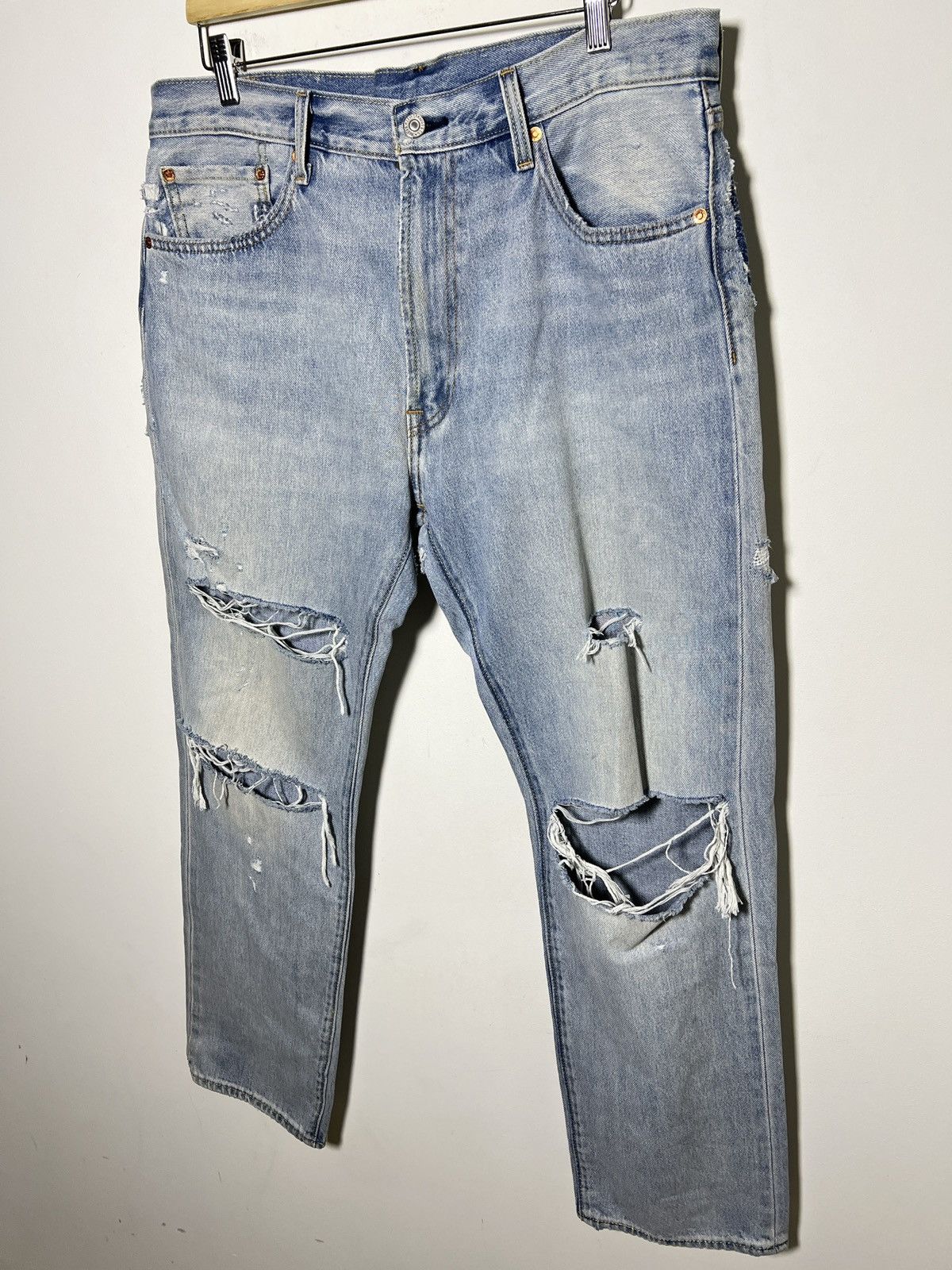 Levi's levi’s 551 ripped boro jeans Size US 36 / EU 52 - 4 Thumbnail