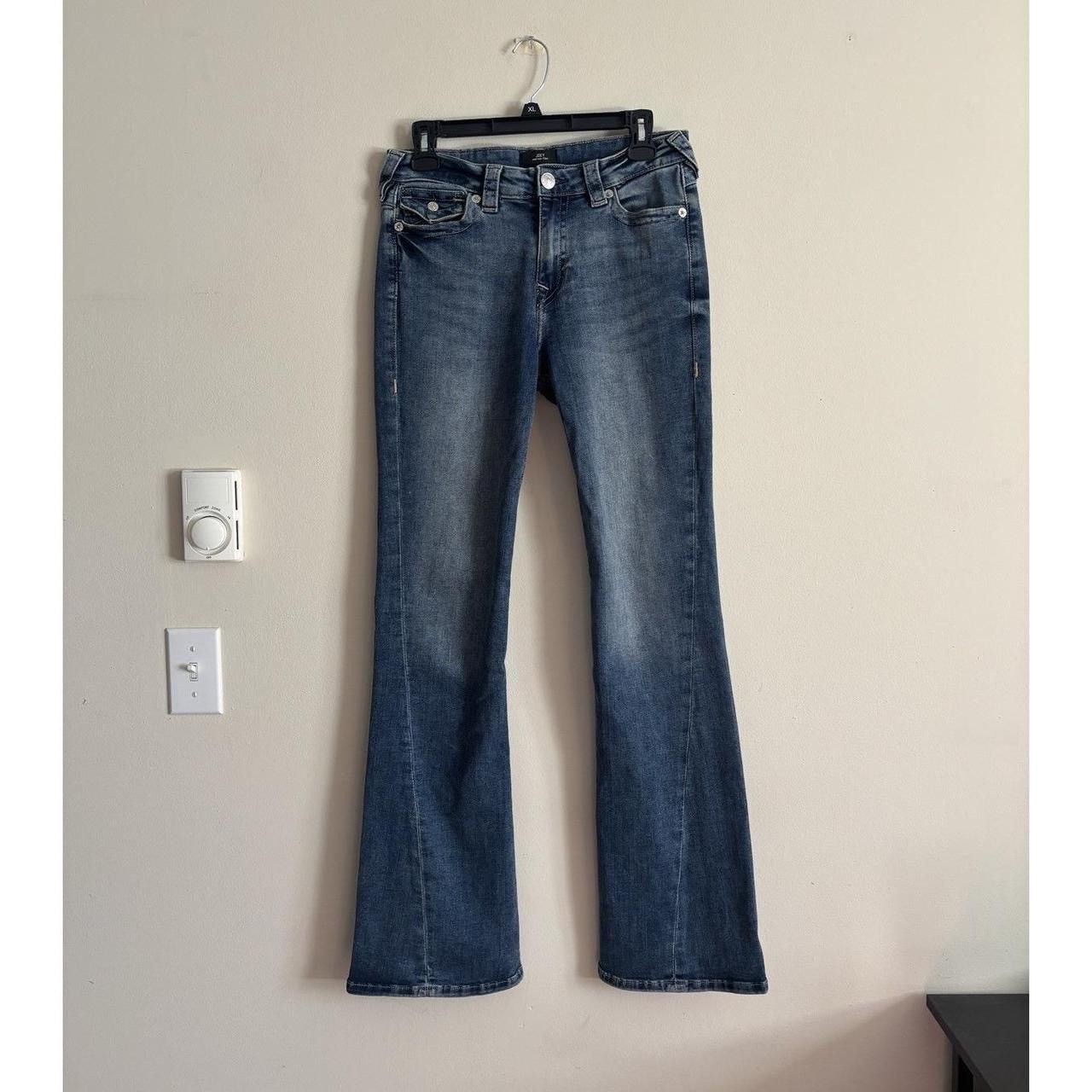 True Religion True Religion Jeans Joey Mid Rise Flare Size 30 Y2K cotton Size 30" / US 8 / IT 44 - 1 Thumbnail
