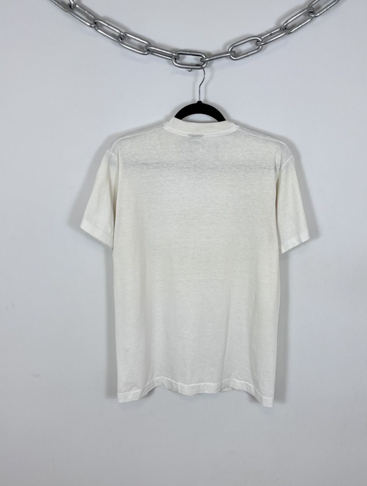 Vintage Vintage 1990s Kim’s Karate USA White Single Stitch T-Shirt Size US L / EU 52-54 / 3 - 13 Thumbnail