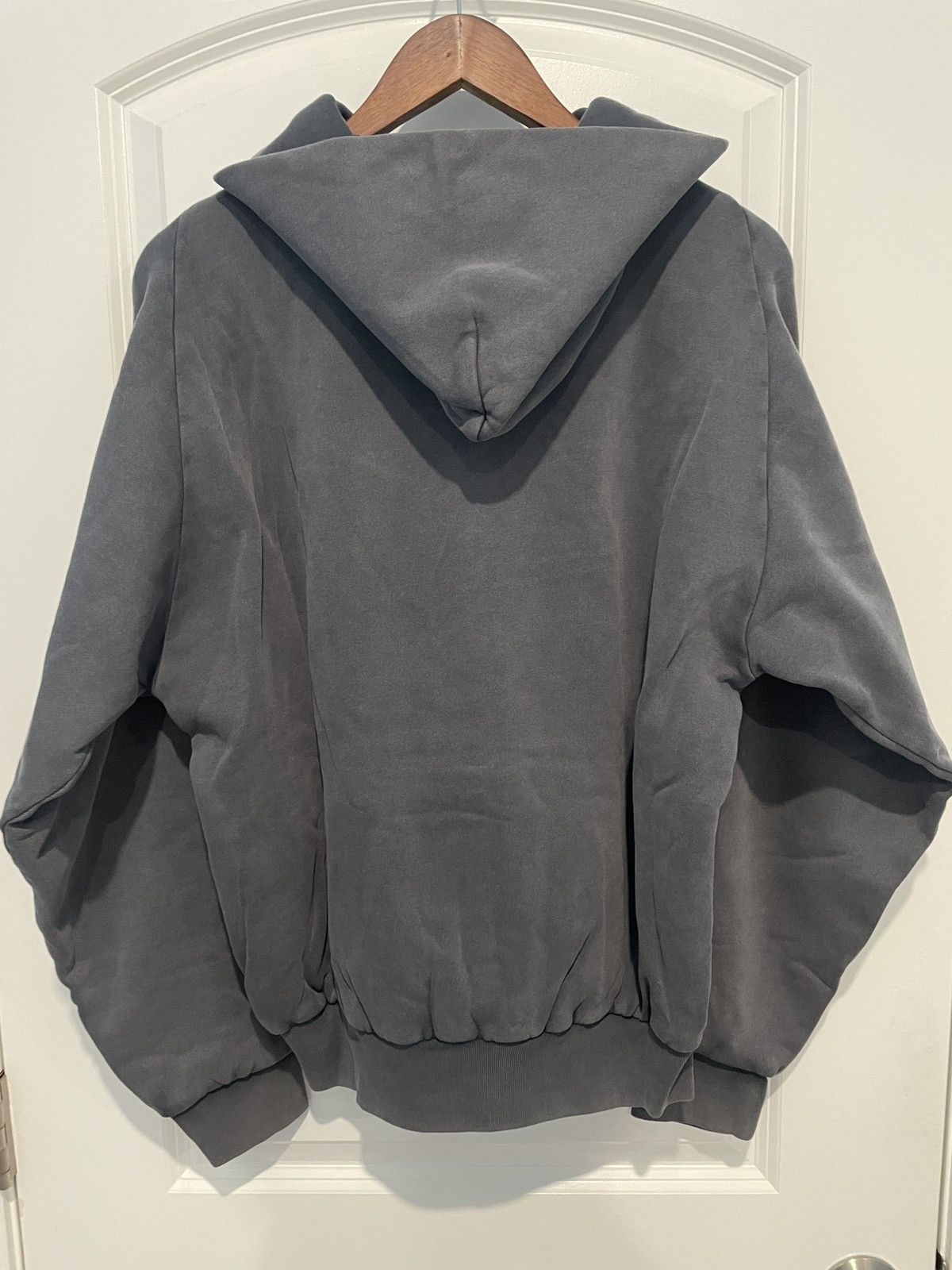Balenciaga × Gap × Yeezy Yeezy Gap Zip Up Hoodie Poetic Black Medium Size US M / EU 48-50 / 2 - 3 Thumbnail