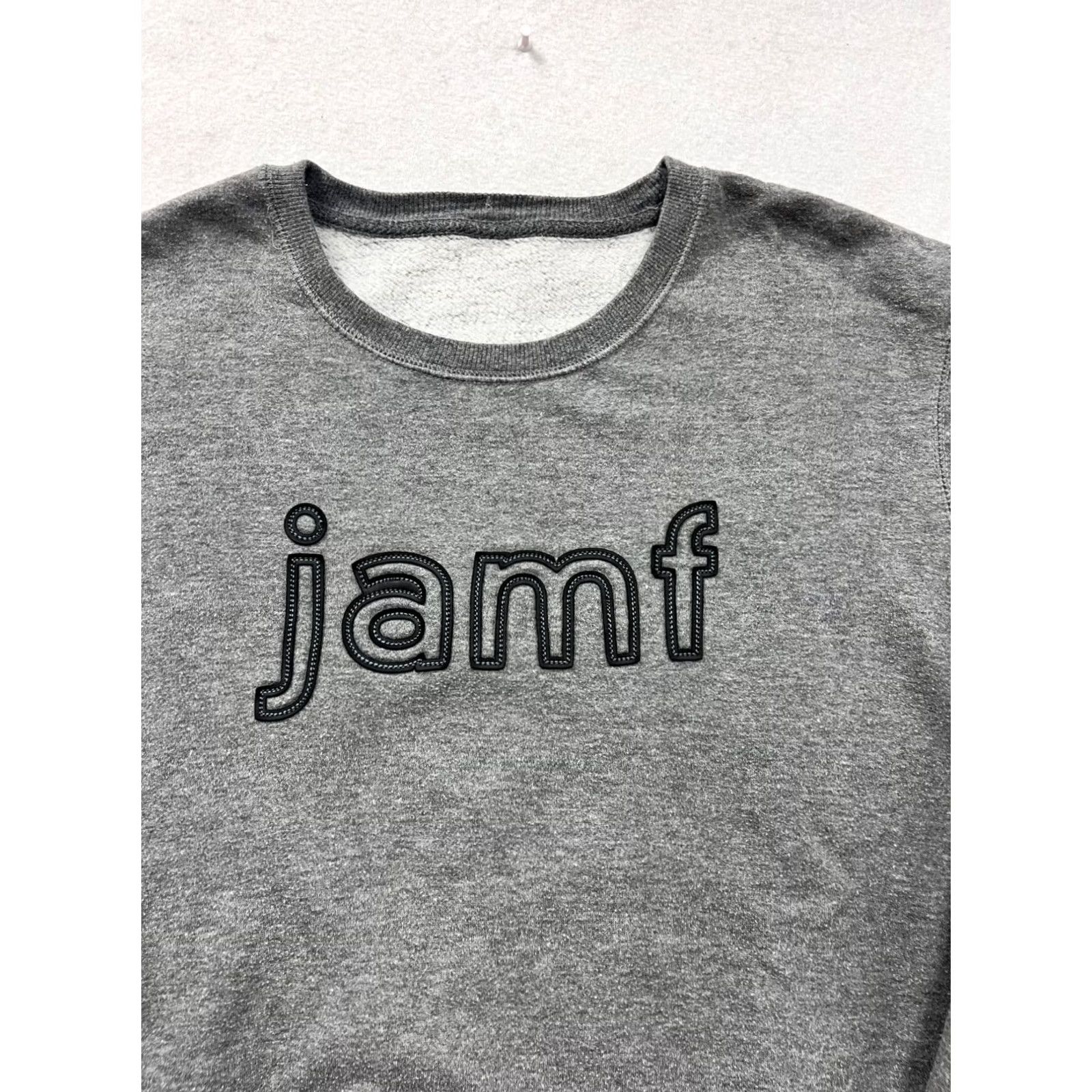 Vintage Jamf Embroidered Gray Crewneck Sweatshirt L/XL Mens Size XL Size US XL / EU 56 / 4 - 3 Thumbnail