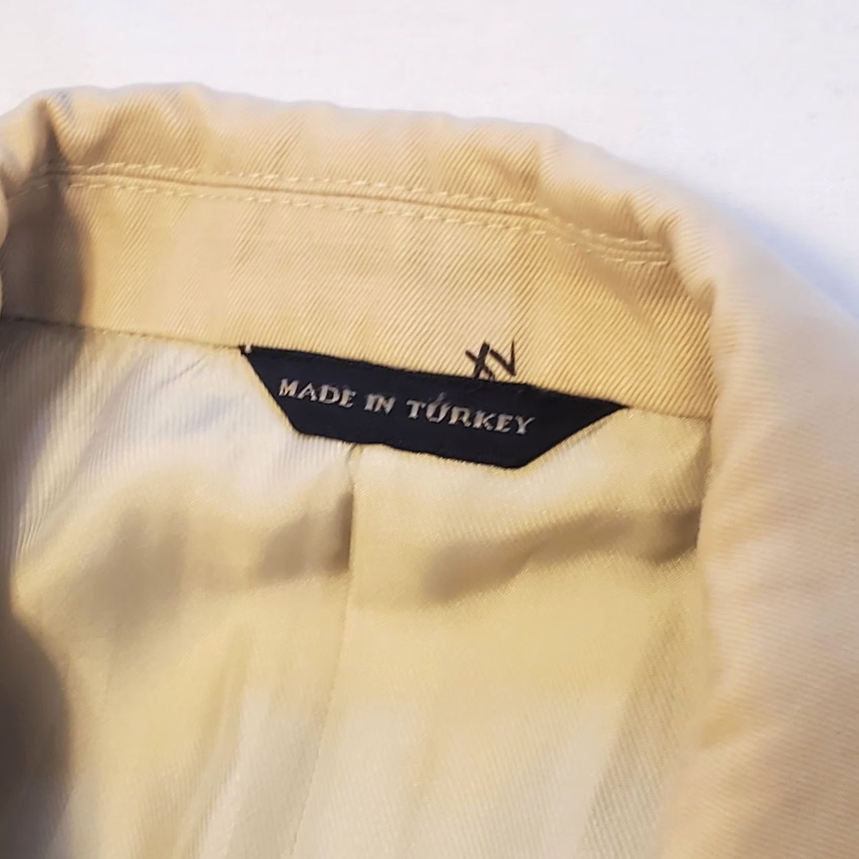 Banana Republic Banana Republic Blazer Jacket 42R - Tan Tweed Sports Coat - Mens Business Casual Size 42R - 7 Thumbnail