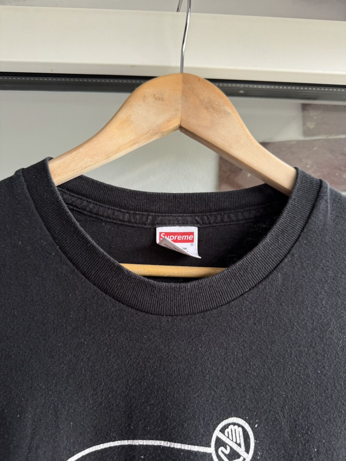 Supreme Supreme Warning Tee FW22 Size US M / EU 48-50 / 2 - 10 Thumbnail