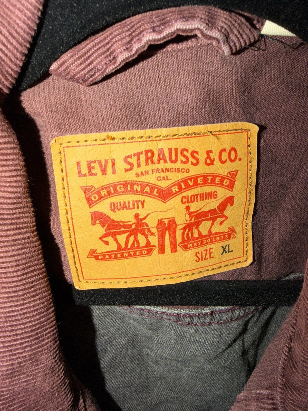 Levi's Levi Strauss Corduroy Denim Jacket Size US XL / EU 56 / 4 - 4 Thumbnail