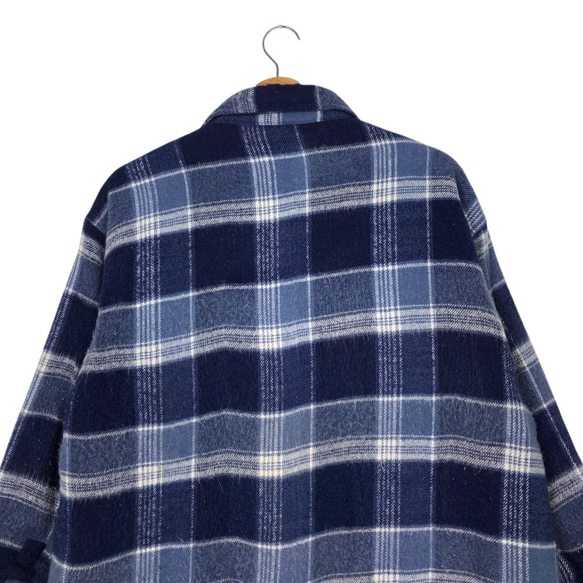 Japanese Brand × Vintage 📌Vintage Flannel Jacket Tartan Hill Crop Issey Miyake Size US L / EU 52-54 / 3 - 9 Thumbnail