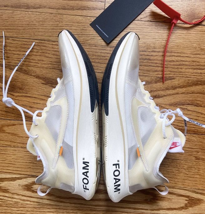 image of Nike Off-White Zoom-Fly (The Ten) Shoes, Men's (Size 13)