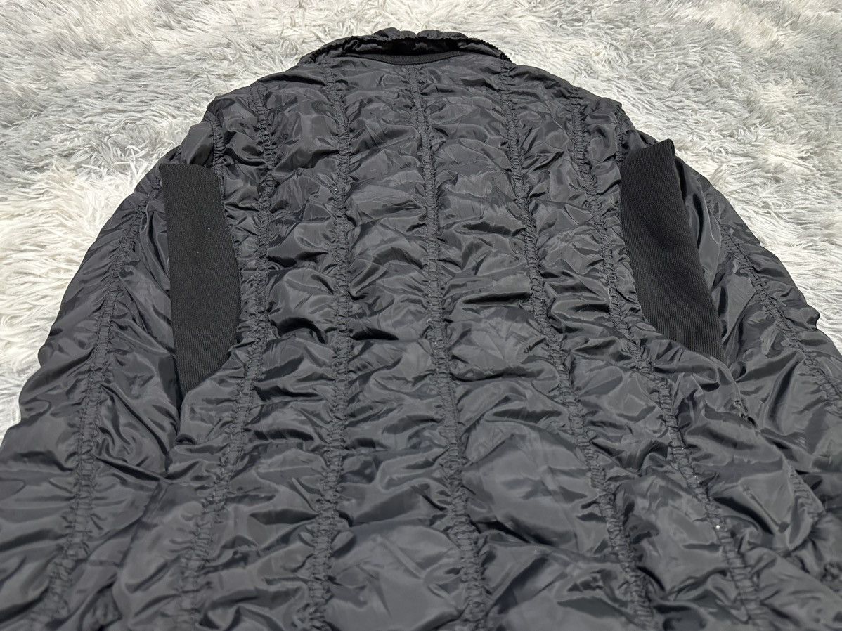 Issey Miyake 🔥Vintage 90s Issey Miyake Hybrid Shirring Puffer Down Jacket Size US M / EU 48-50 / 2 - 11 Thumbnail