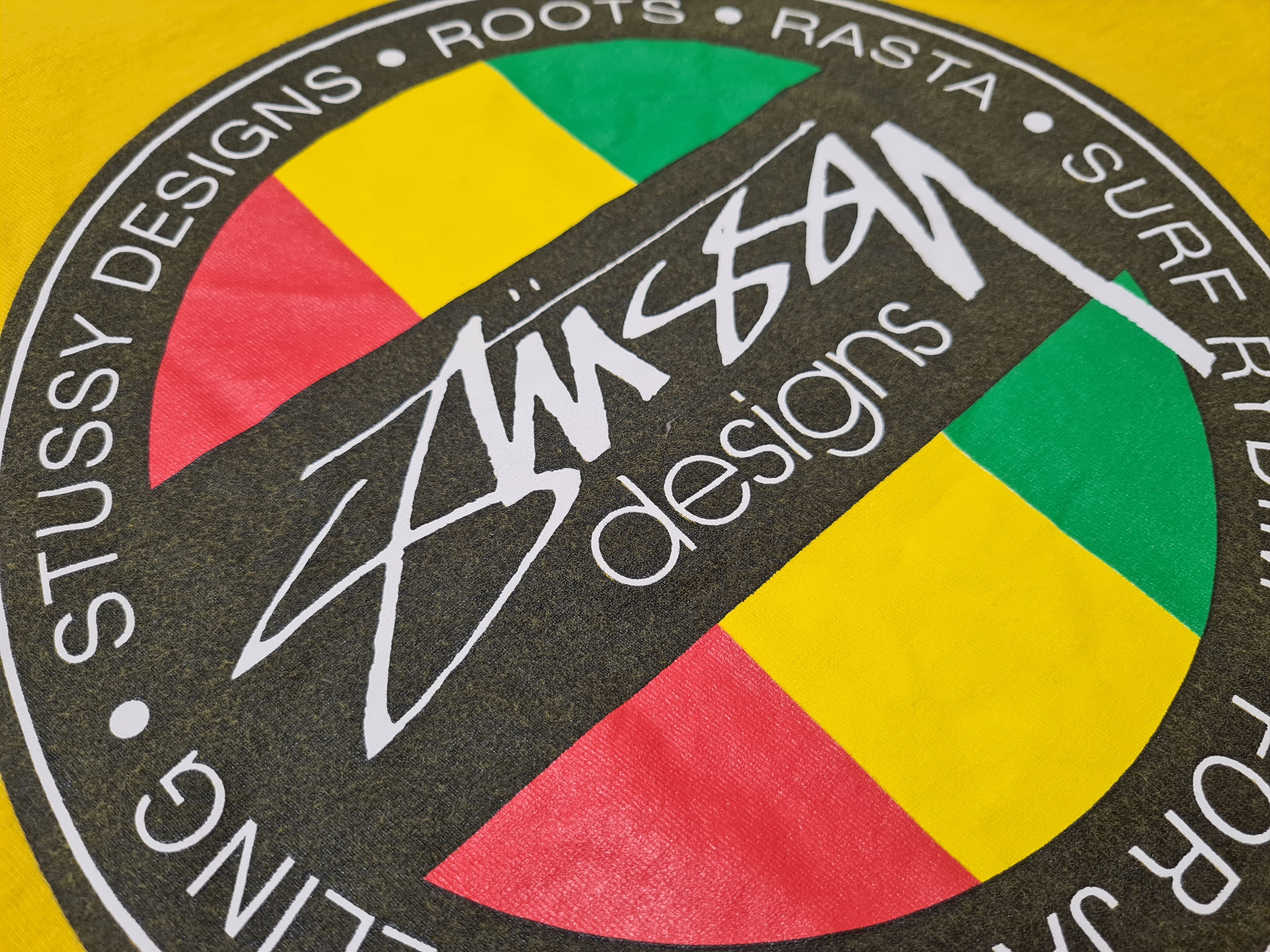 Stussy × Vintage VINTAGE STUSSY SHIRT 90s RETRO RARE STUSSY DESIGNS T-SHIRT Size US S / EU 44-46 / 1 - 4 Thumbnail