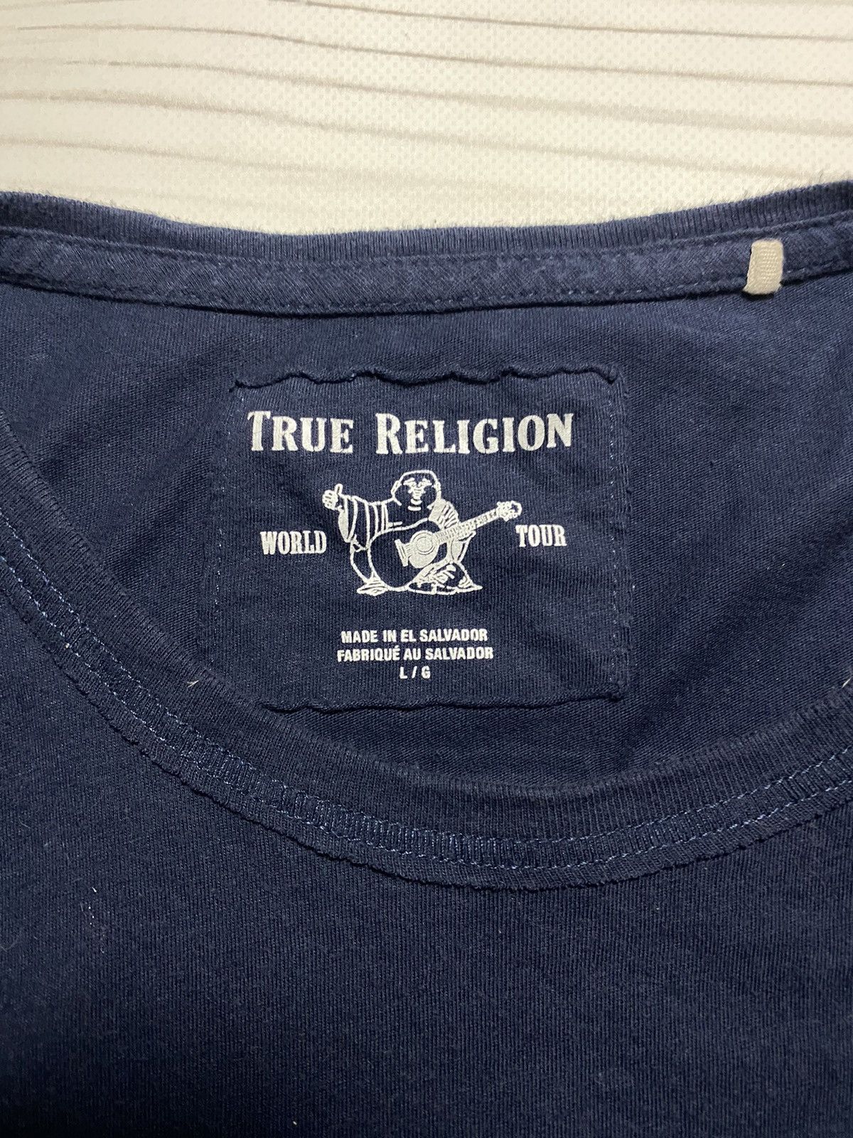 True Religion Vintage True Religion Big Logo USA oversize y2k t shirt Size US L / EU 52-54 / 3 - 3 Thumbnail