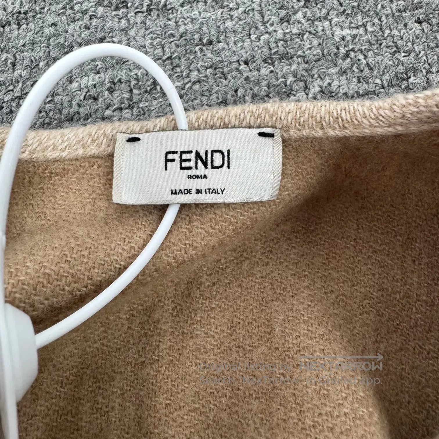 Fendi FENDI size F Double F-pocket, frill, cloak, shawl, coat| Size ONE SIZE - 4 Thumbnail