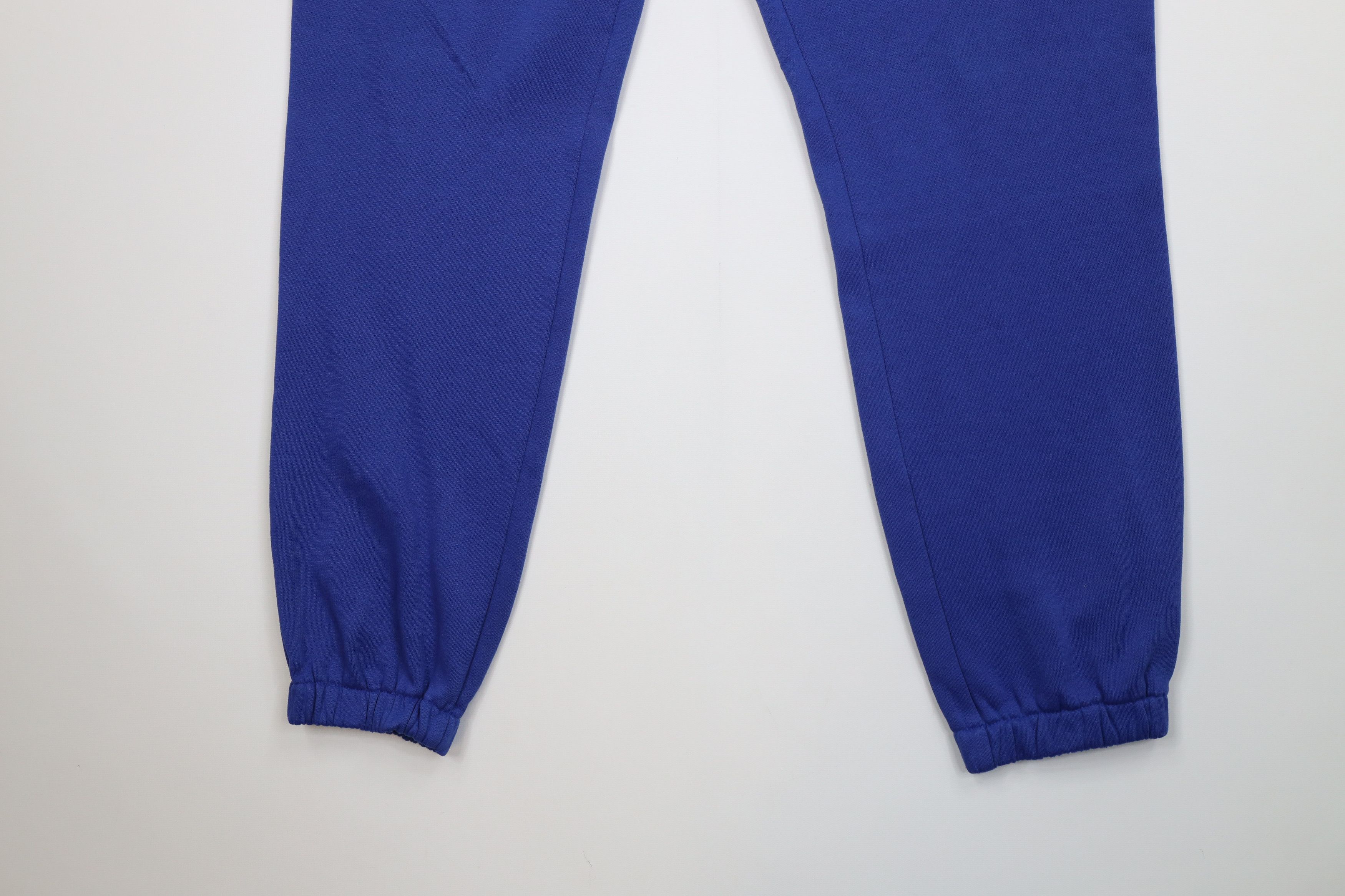 Vintage Vintage 90s Streetwear Blank Sweatpants Joggers Pants Blue Size US 36 / EU 52 - 4 Thumbnail
