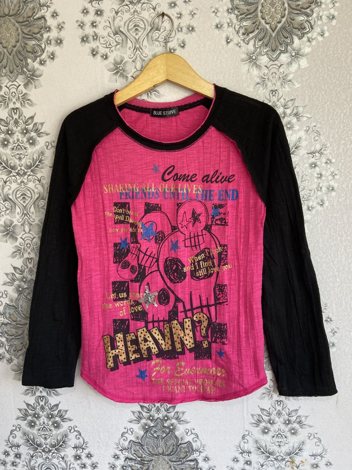 Hysteric Glamour Japanese Poem Skull Blue Strive HystericGlamour Style Size US M / EU 48-50 / 2 - 1 Thumbnail