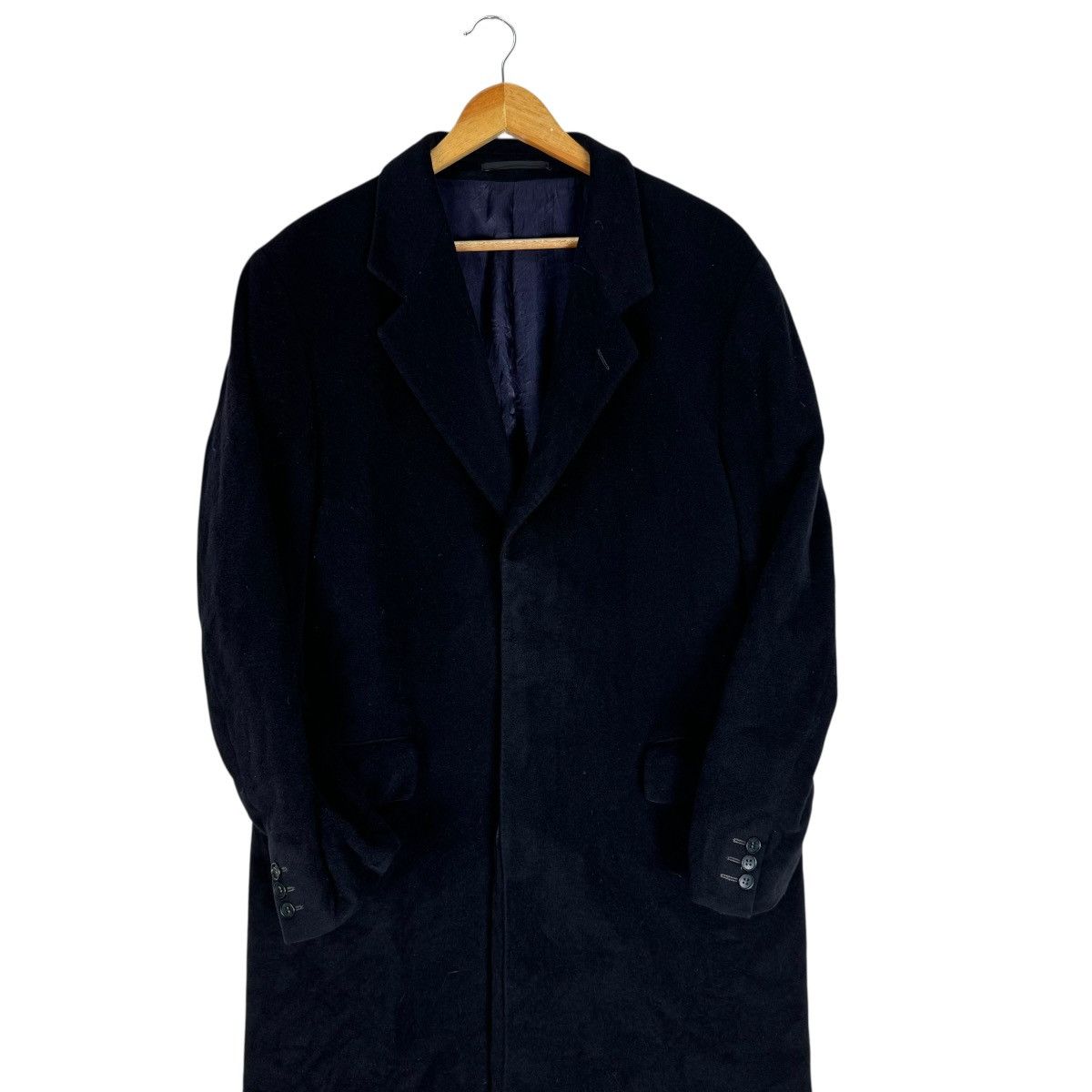 Yves Saint Laurent 🌟YSL YVES SAINT LAURENT CASHMERE LONG COAT JACKET Size US M / EU 48-50 / 2 - 3 Thumbnail