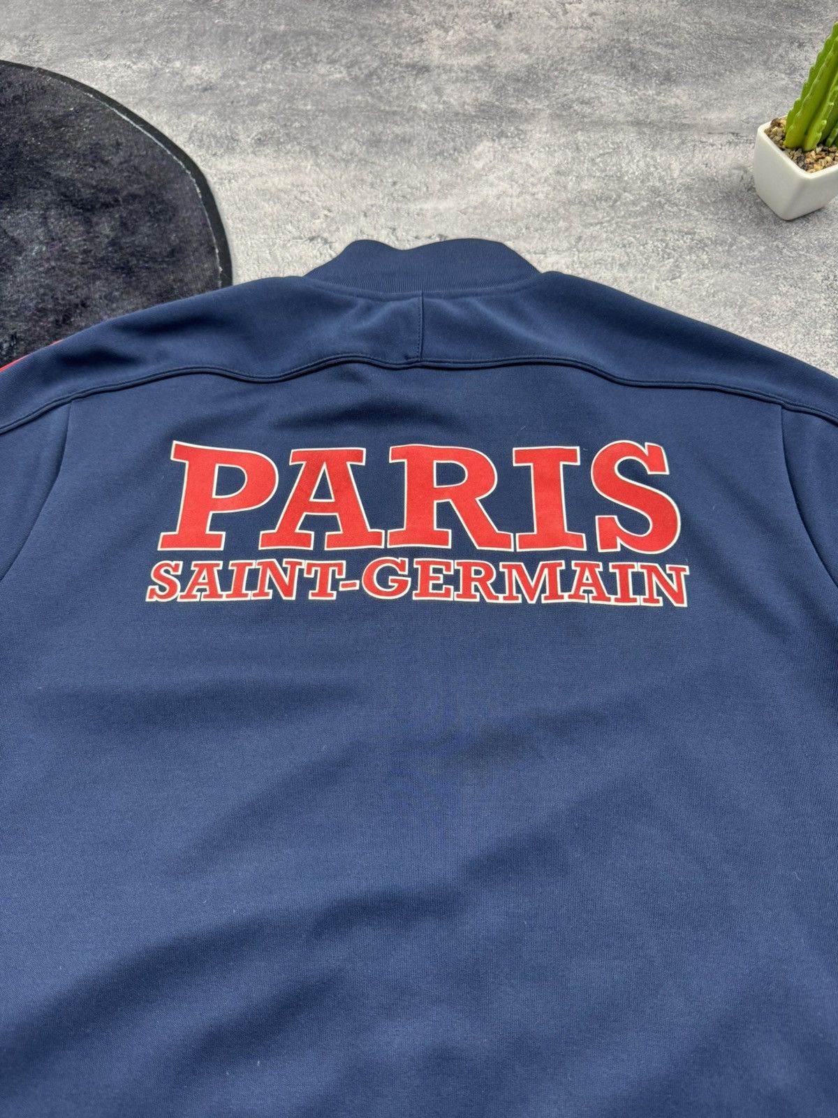 Nike Nike Paris Saint-Germain PSG Track Jacket Full Zip Soccer Size US XL / EU 56 / 4 - 14 Thumbnail
