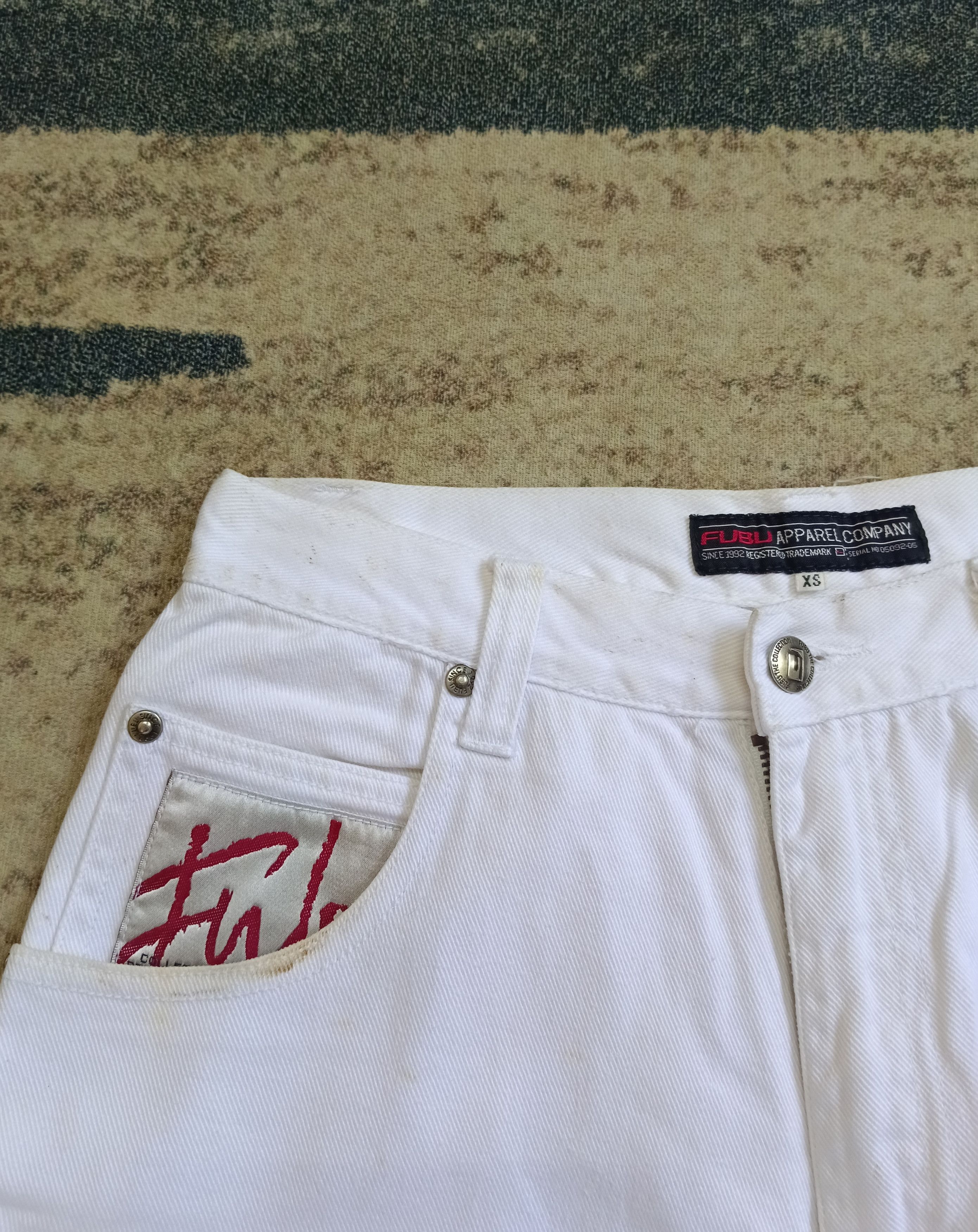 Fubu × Vintage TRENDING WIDE PANTS BAGGY🔥FUBU SICK DENIM PANTS Size US 27 - 8 Thumbnail