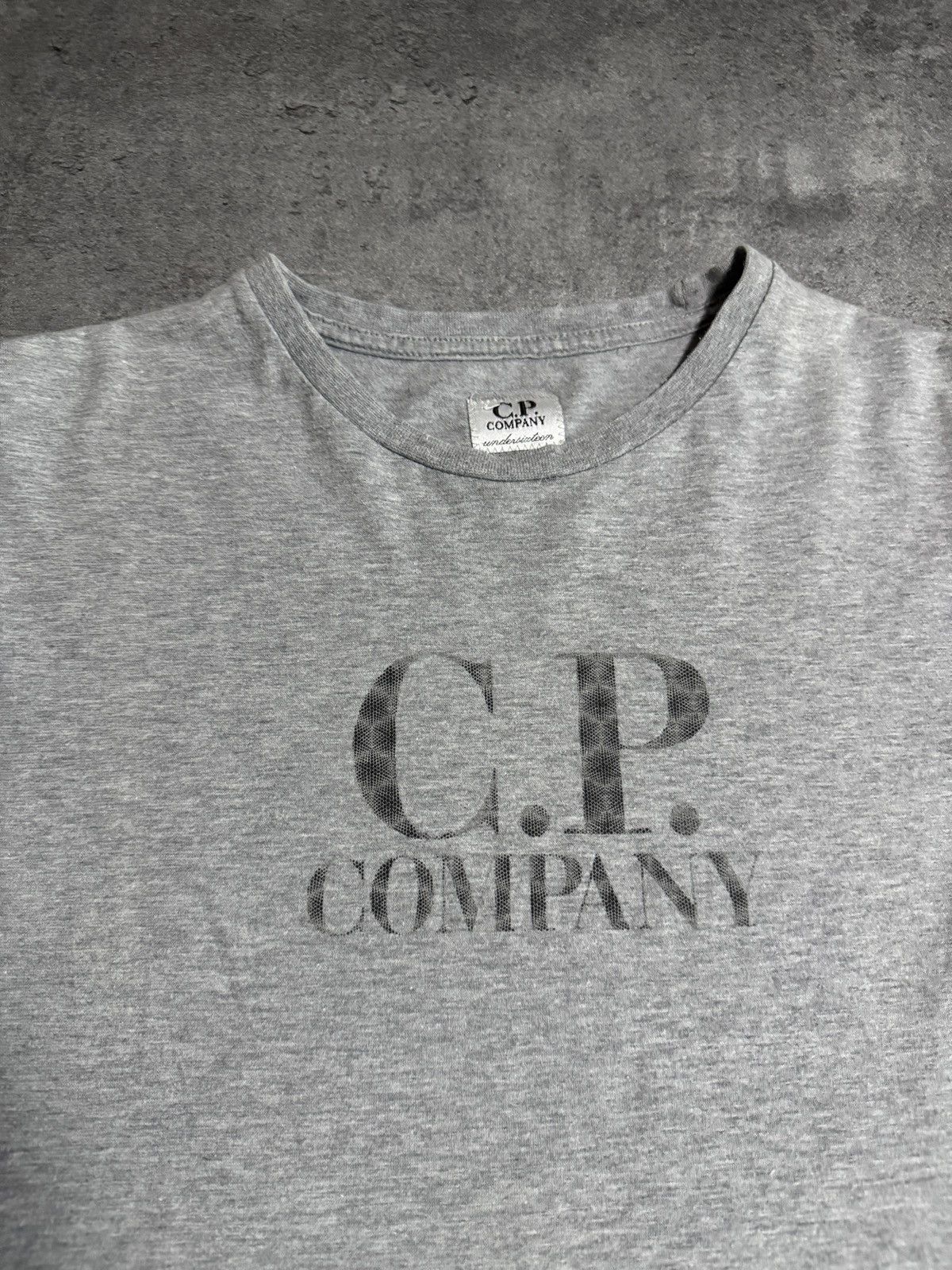 C.P. Company × Vintage C.P. Company Vintage Logo Longsleeve Grey Boxy Rap Gorpcore Size US XS / EU 42 / 0 - 2 Thumbnail