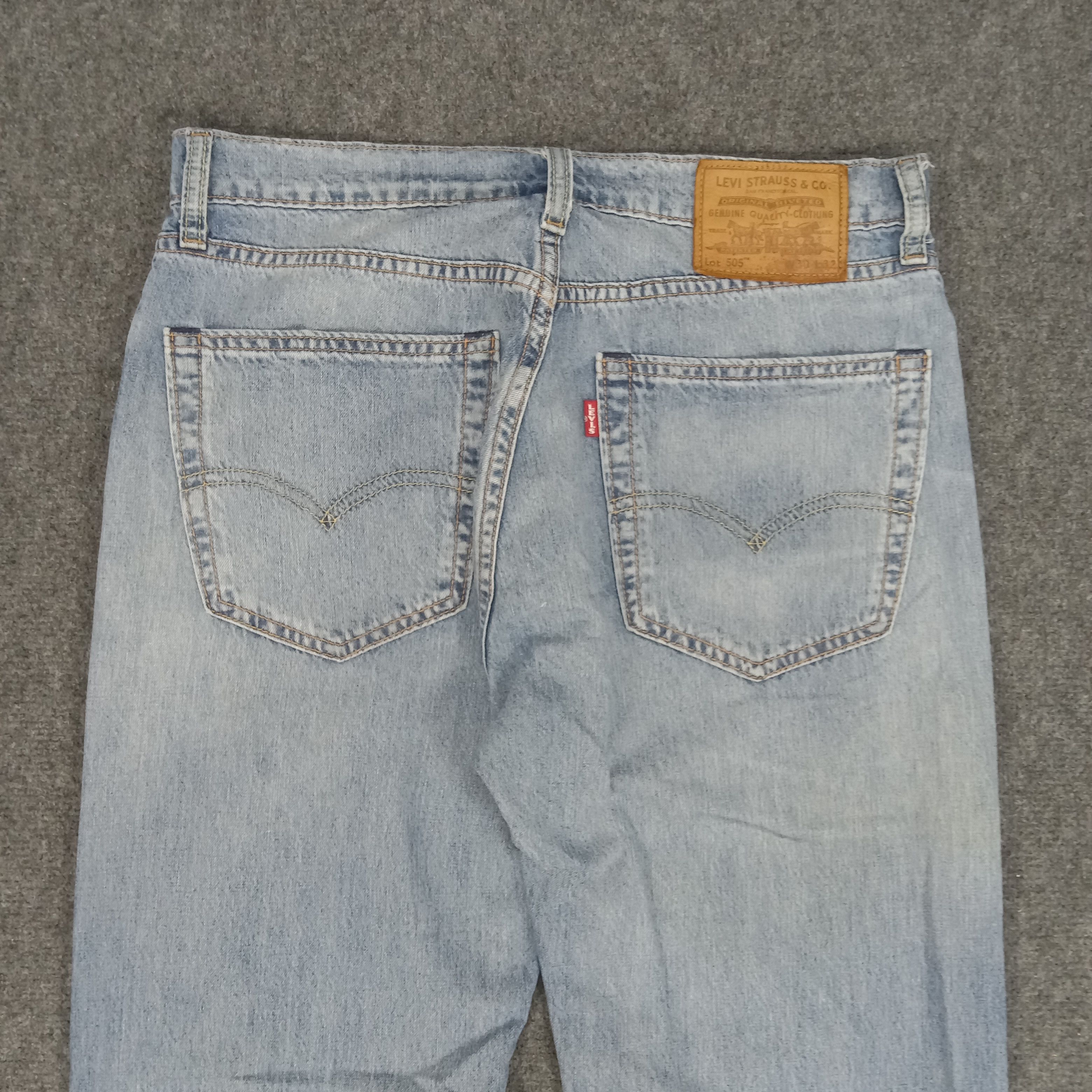 Levi's × Vintage Levi's American Distressed Style Denim Jeans Size US 30 / EU 46 - 7 Thumbnail