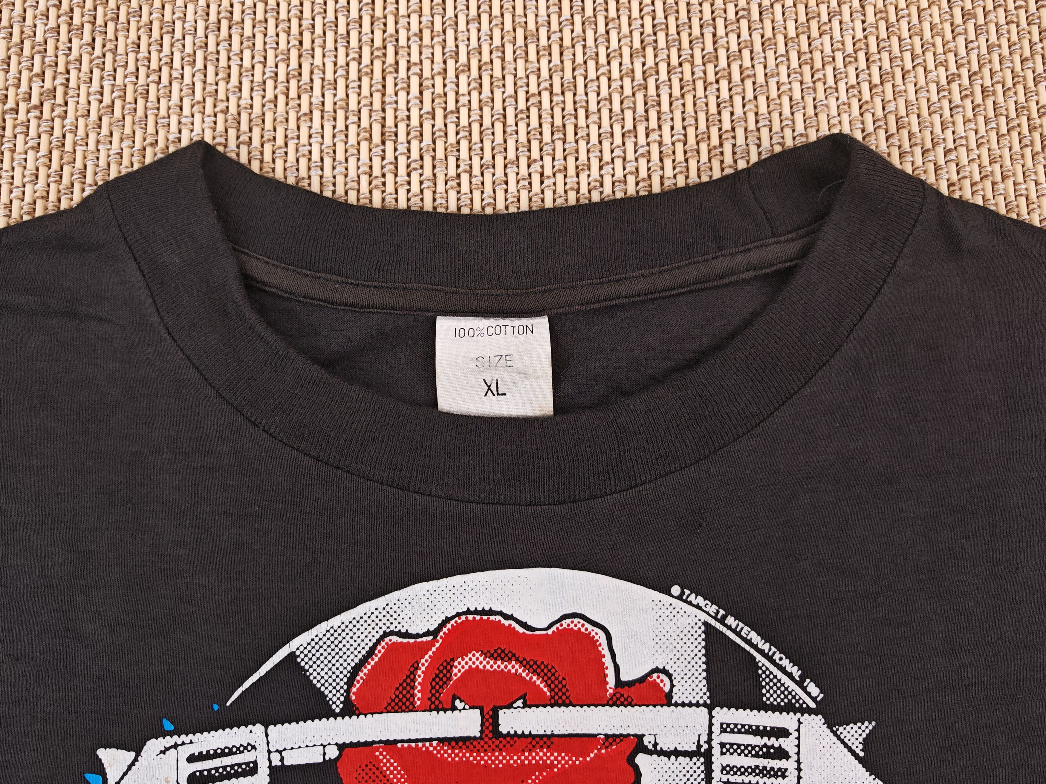 Vintage Vintage 1990s Guns and Roses Target International Tee Size US XL / EU 56 / 4 - 6 Thumbnail