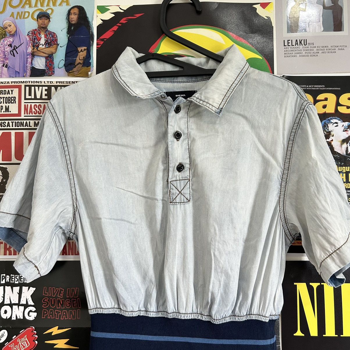 Diesel Vintage Diesel Denim Dress Size M / US 6-8 / IT 42-44 - 2 Thumbnail