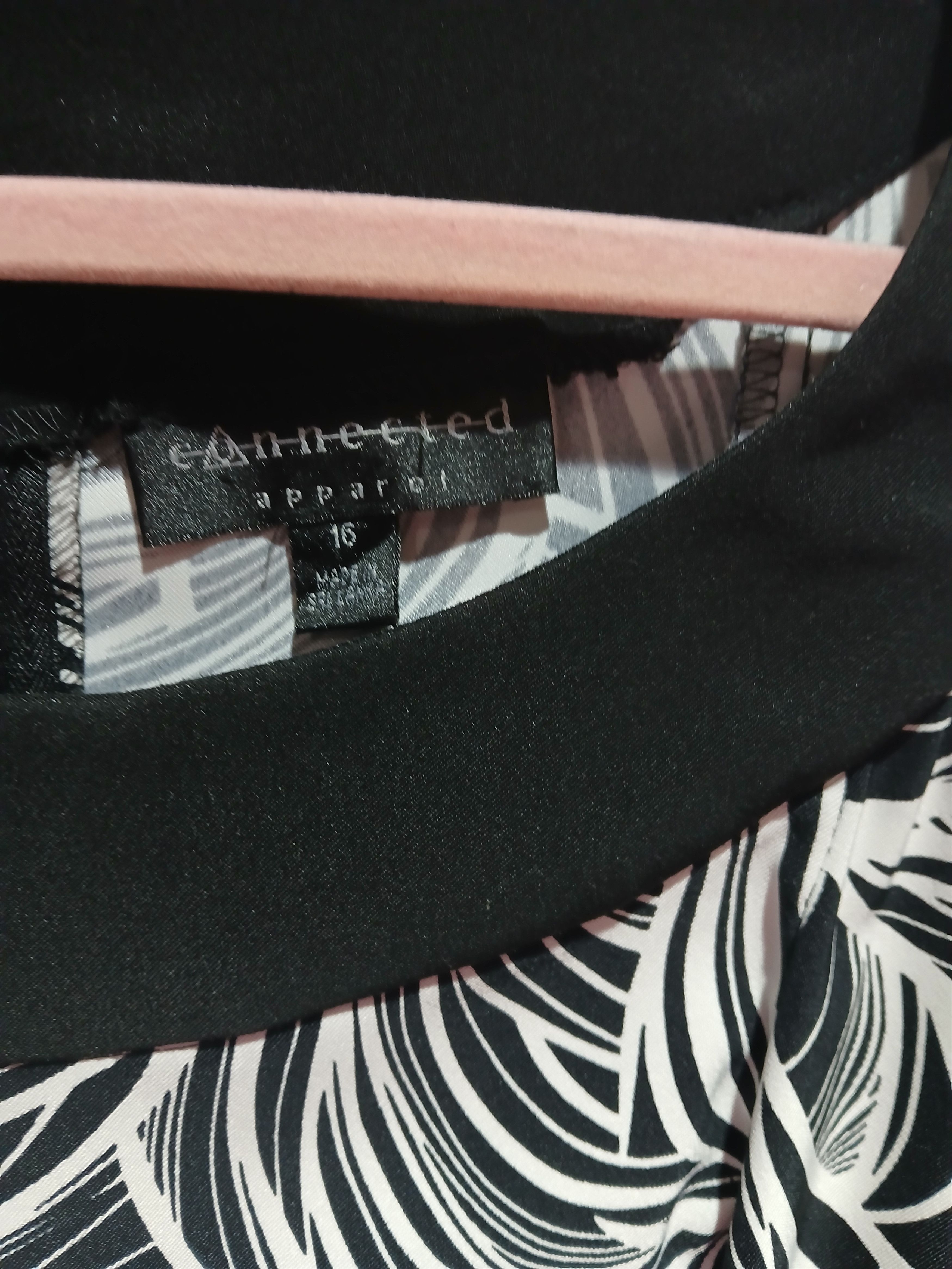 Other Connected apparel black and white size 16 dress Size XXL / US 16-18 / IT 52-54 - 3 Thumbnail