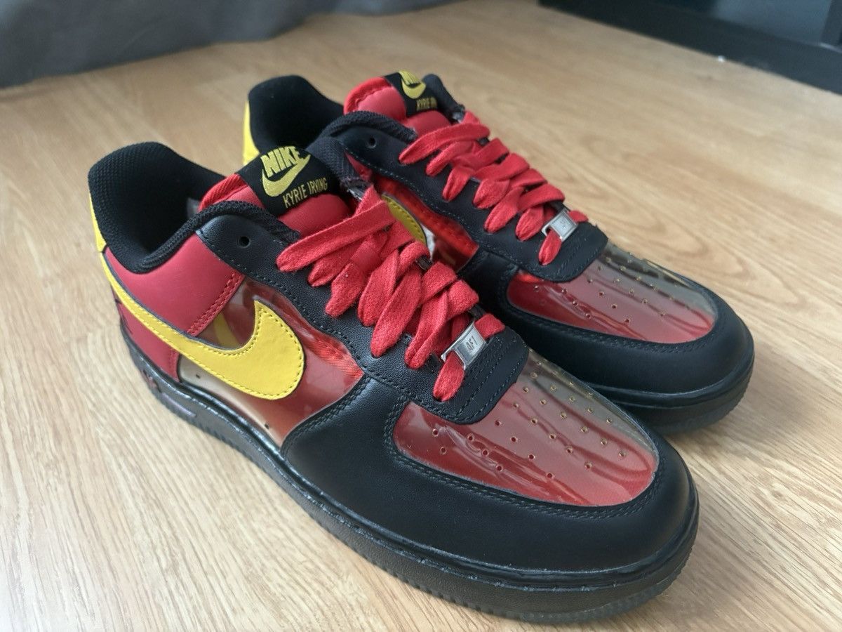 Nike Nike Air Force 1 Low Kyrie Irving Black Red Size US 8 / EU 41 - 1 Thumbnail
