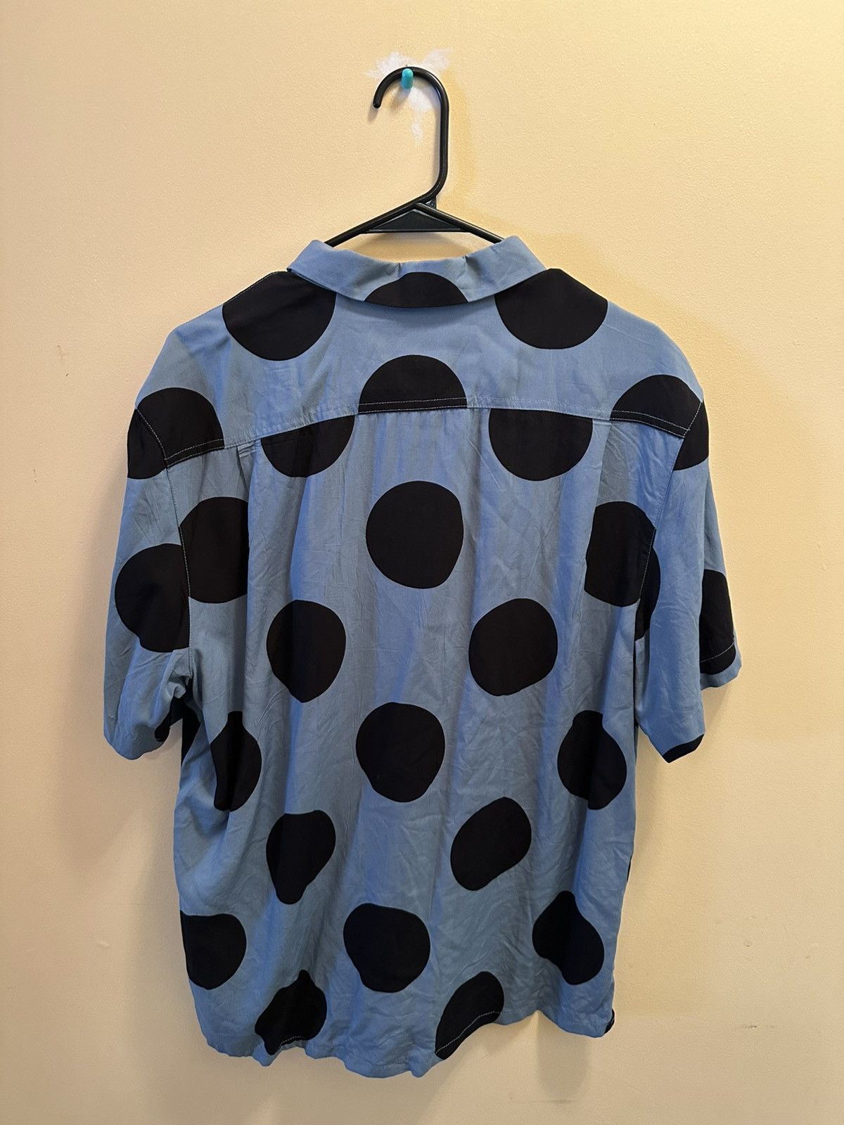 Urban Outfitters Urban Outfitters Polka Dot bowling shirt Size US L / EU 52-54 / 3 - 2 Thumbnail