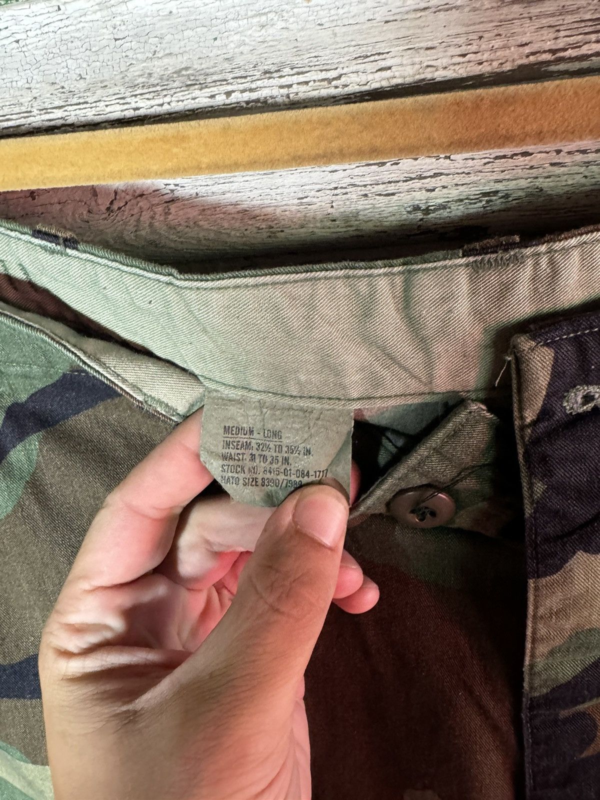 Vintage Vintage Camo Pants Size US 34 / EU 50 - 4 Thumbnail