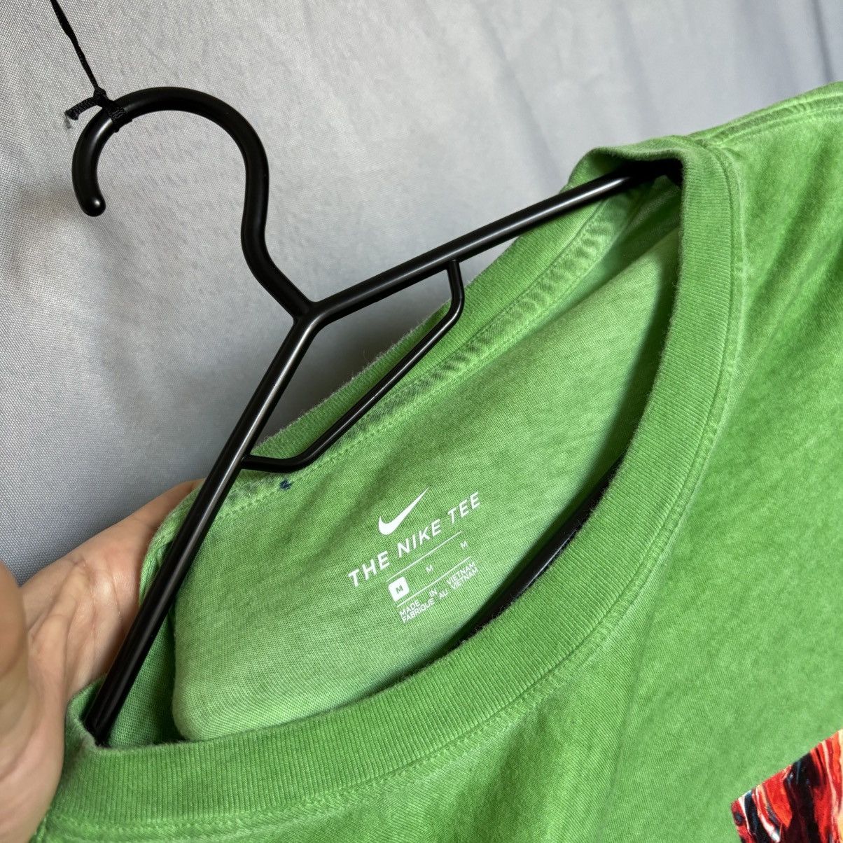 Nike Nike tee T-shirt medium green streetwear sportswear Size US M / EU 48-50 / 2 - 3 Thumbnail