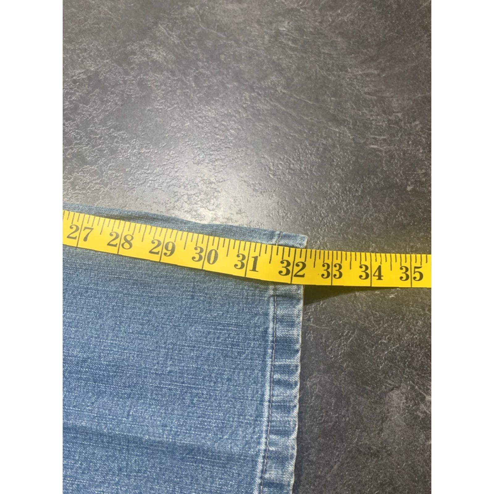 Denime HILTIL Jeans 40x32 Mens Blue Denim Straight Relaxed Fit Casual Size US 34 / EU 50 - 5 Thumbnail