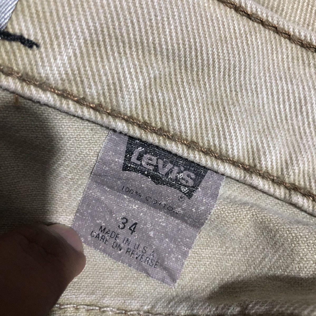 Levi's × Levi's Vintage Clothing × Vintage LEVIS SILVERTAB MADE IN USA Size US 34 / EU 50 - 9 Thumbnail