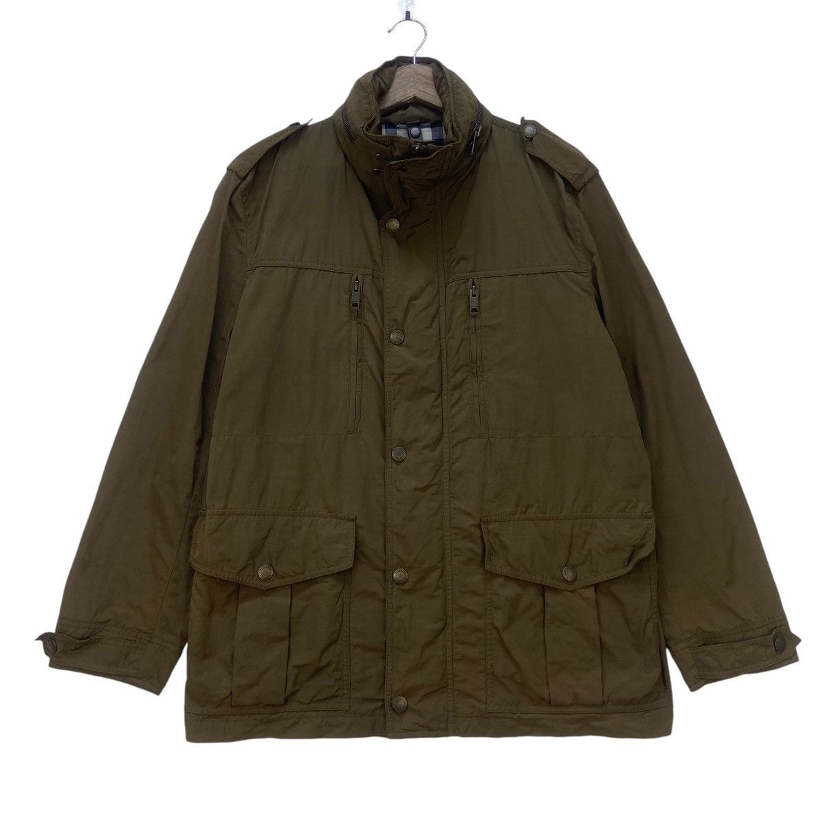 Burberry Burberry London Nova Check Field Jacket Size US M / EU 48-50 / 2 - 2 Thumbnail