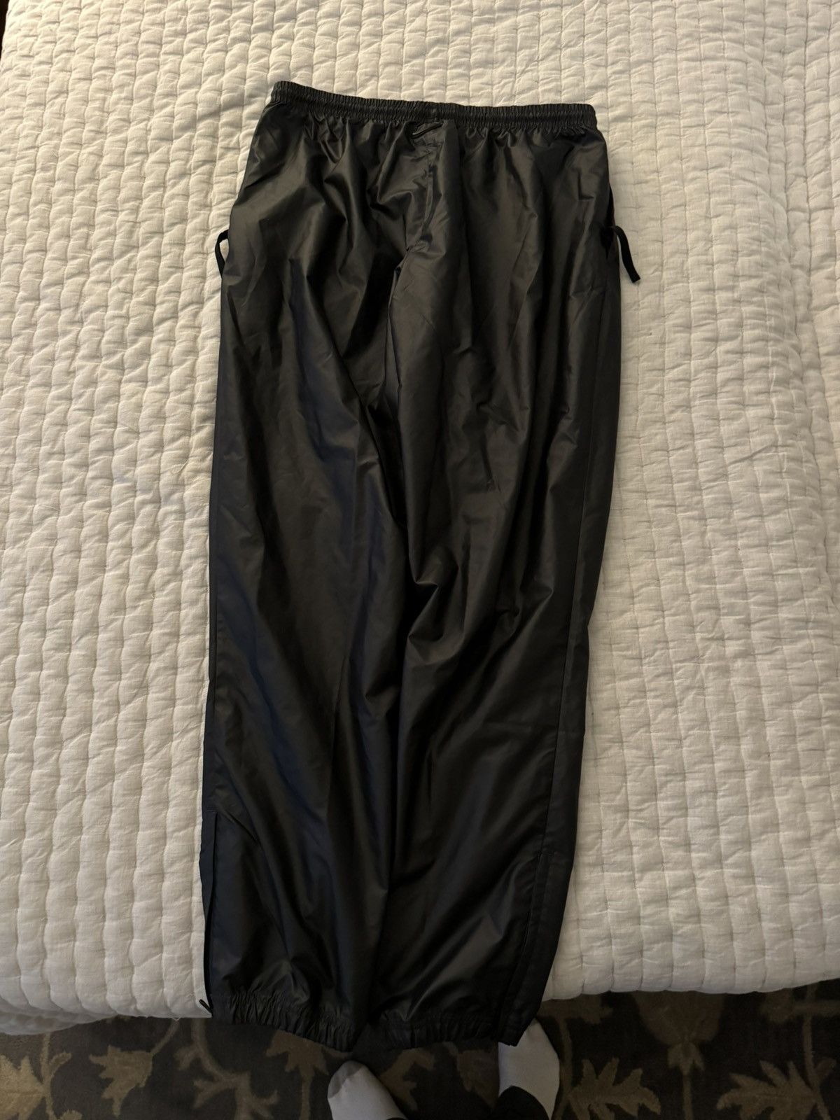 Nike × Nike ACG Nike Pants Men Medium Black Mesh Lined Track Pants Ankle Zip Size US 33 - 6 Thumbnail