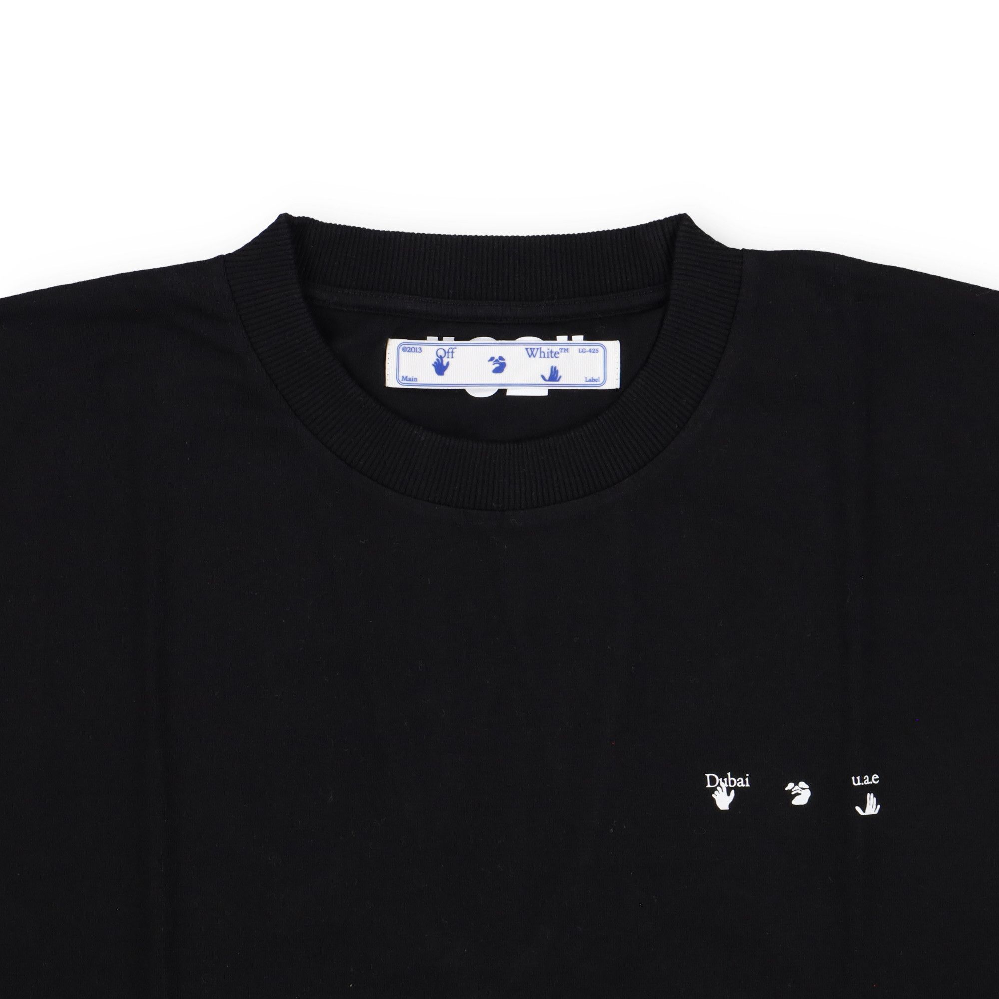 Off-White Black Dubai Exclusive Arrows T-Shirt Size US XL / EU 56 / 4 - 3 Thumbnail