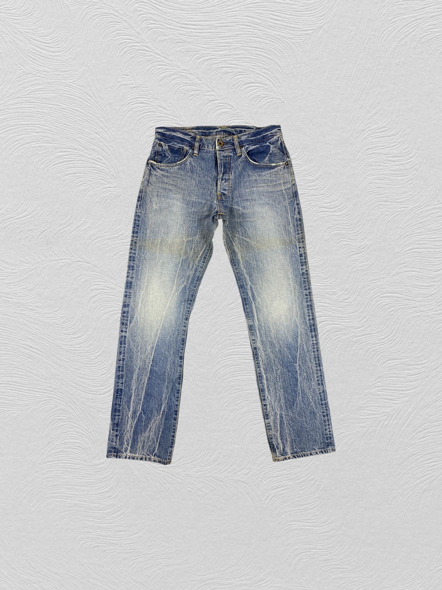 Japanese Brand Redline Vintage Edwin Jeans 31x32 Denim- JN3532 Size US 31 - 1 Thumbnail