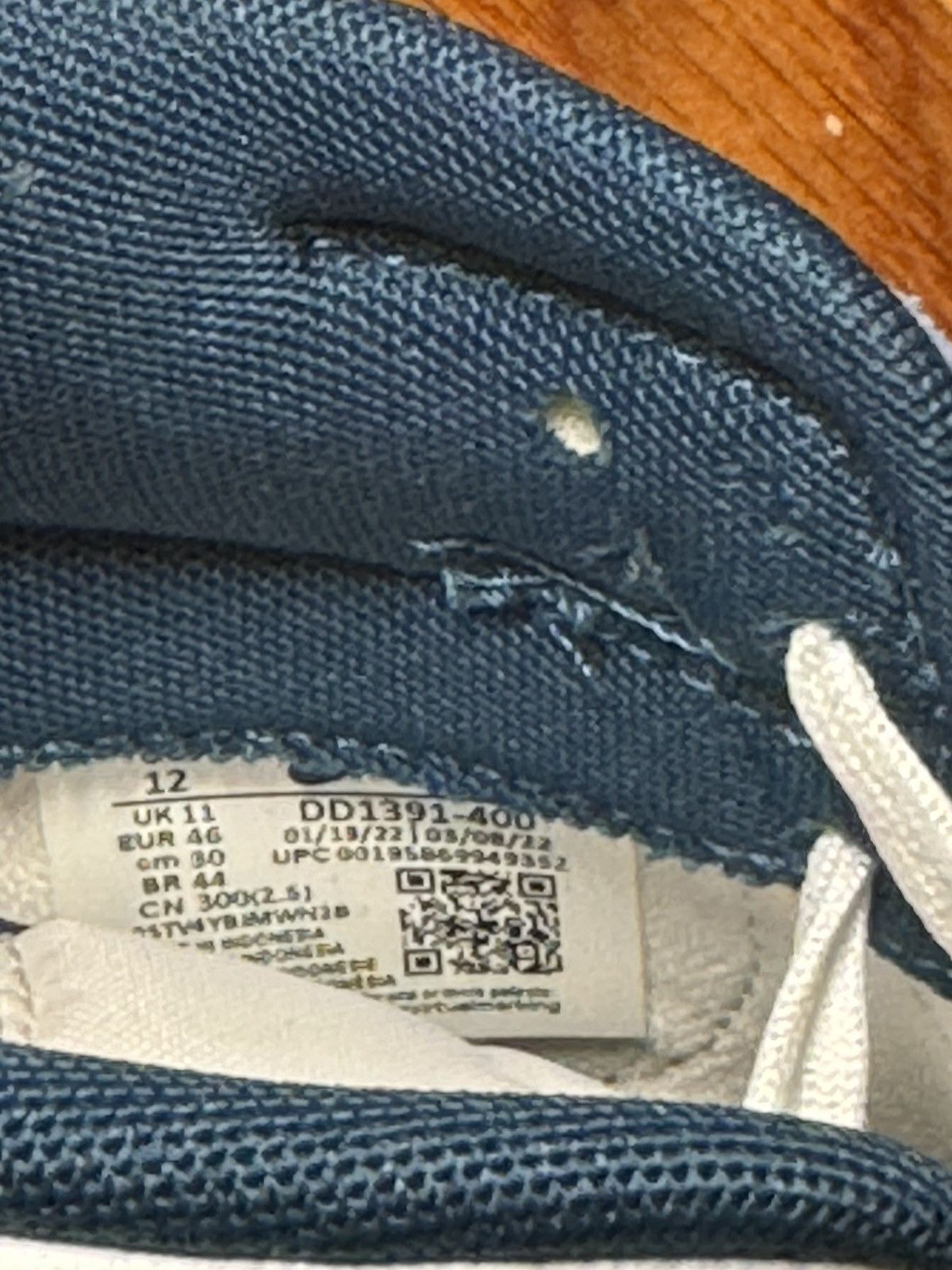 Nike Dunk low “Valerian Blue” Size US 12 / EU 45 - 8 Thumbnail