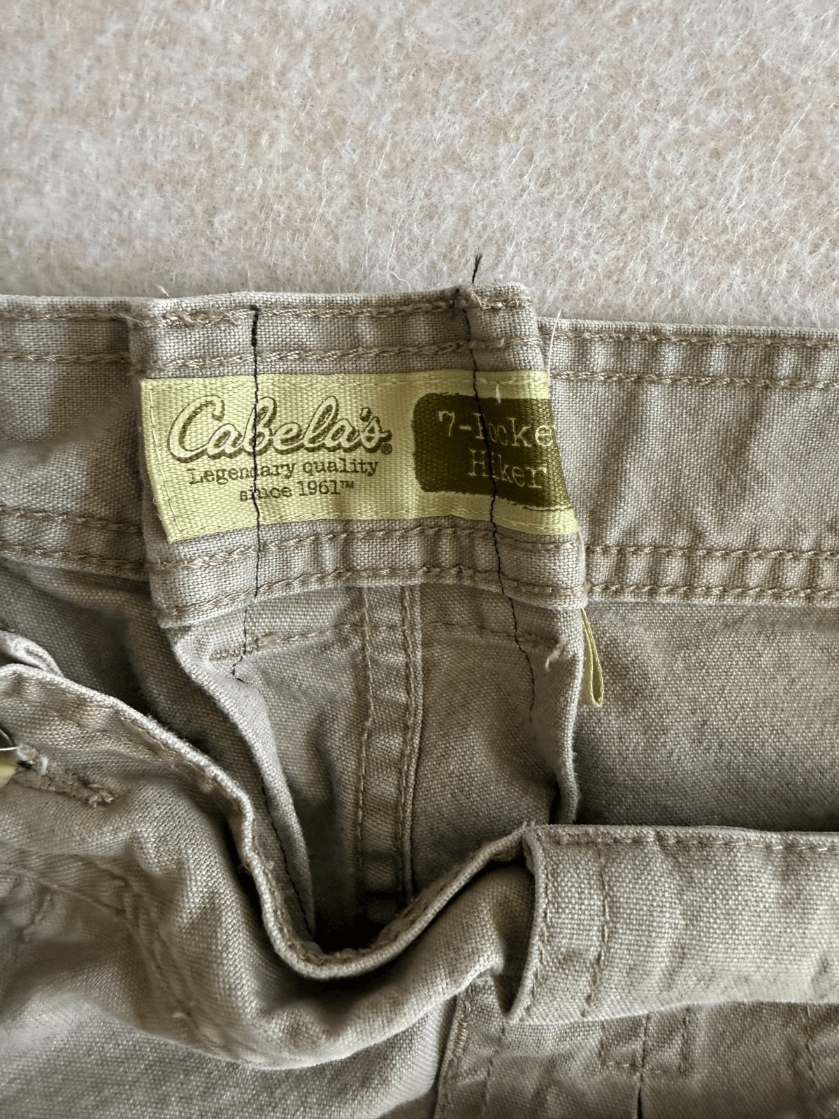 Cabelas Cabelas Outdoor Gear Women's7 Pocket Hiker Canvas Cargo Uti Size 40" / US 18 - 5 Thumbnail