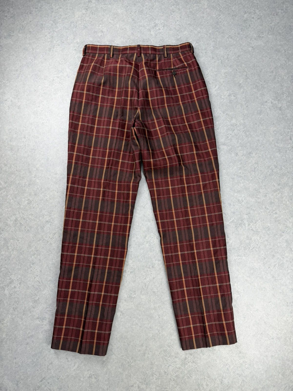 Paul Smith Paul Smith Multicolor Plaid Trousers Pants Size 34 Size US 34 / EU 50 - 10 Thumbnail