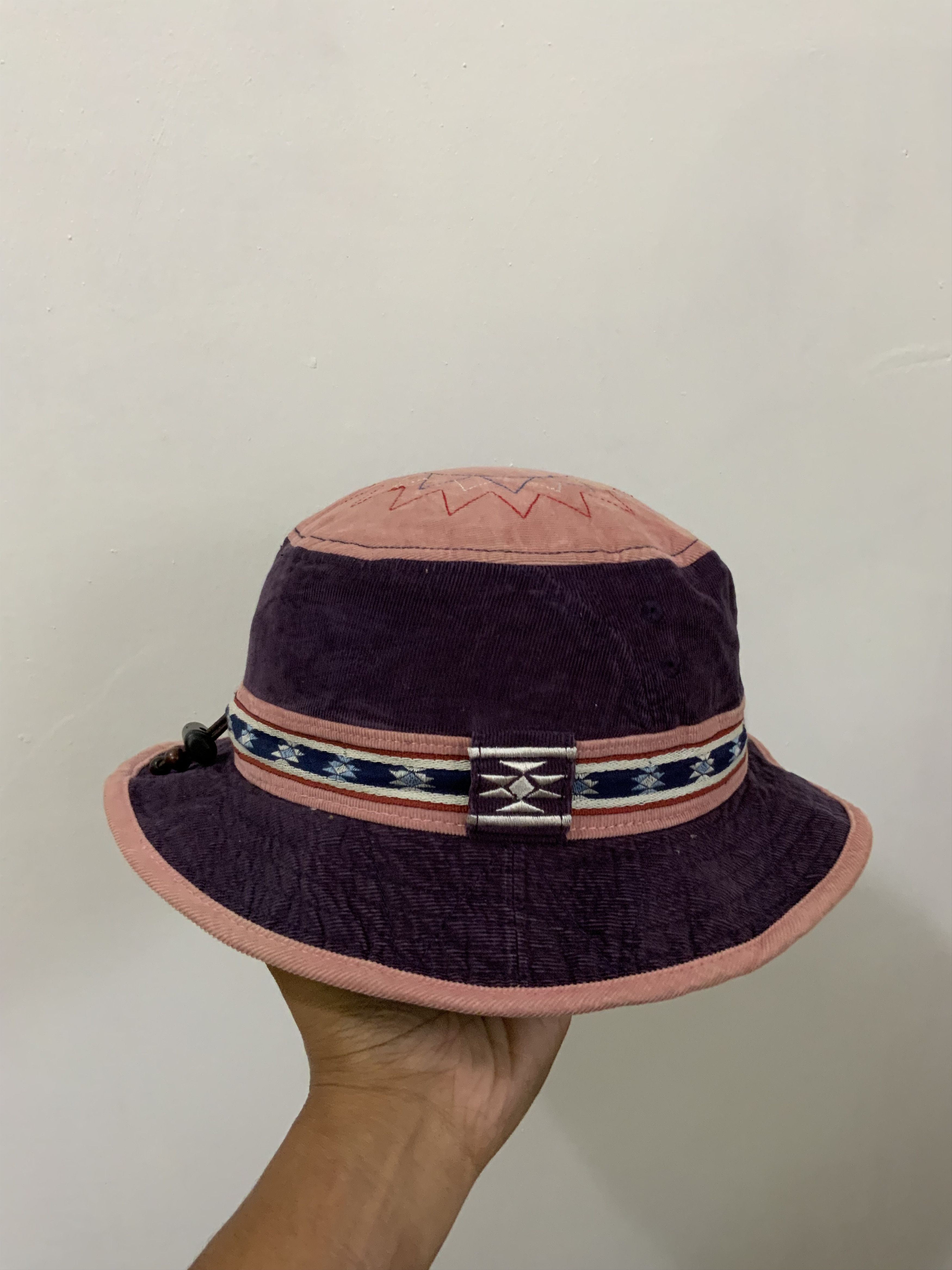 Japanese Brand FoxFire Navajo Native Coduroi Bucket Hat Size ONE SIZE - 4 Thumbnail