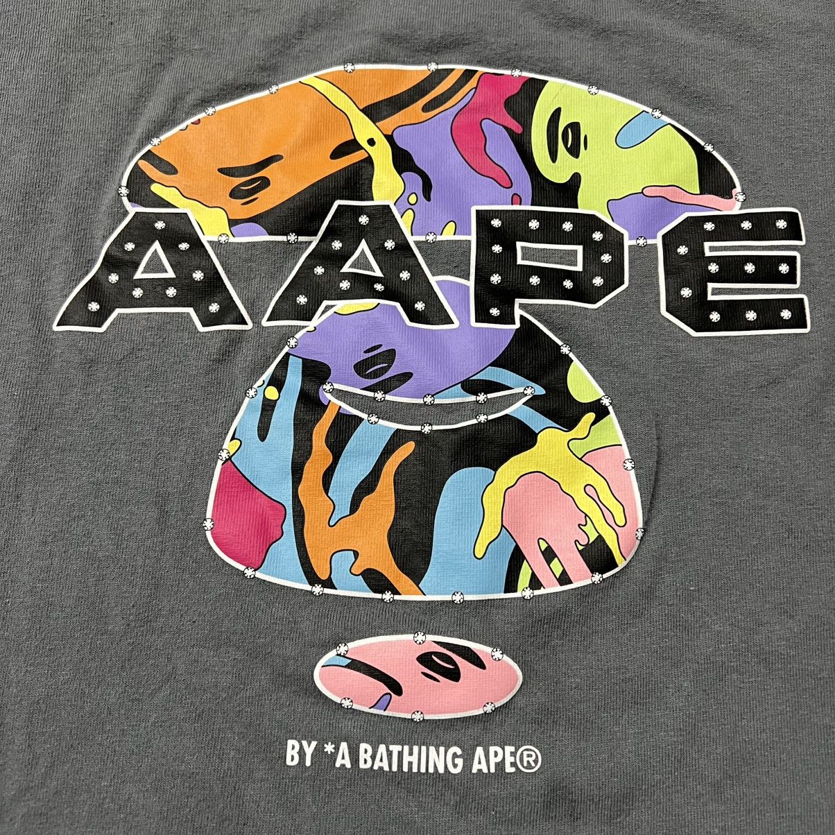Aape × Bape Aape by A Bathing Ape Multi-Color Graphic T-Shirt Size US M / EU 48-50 / 2 - 4 Thumbnail